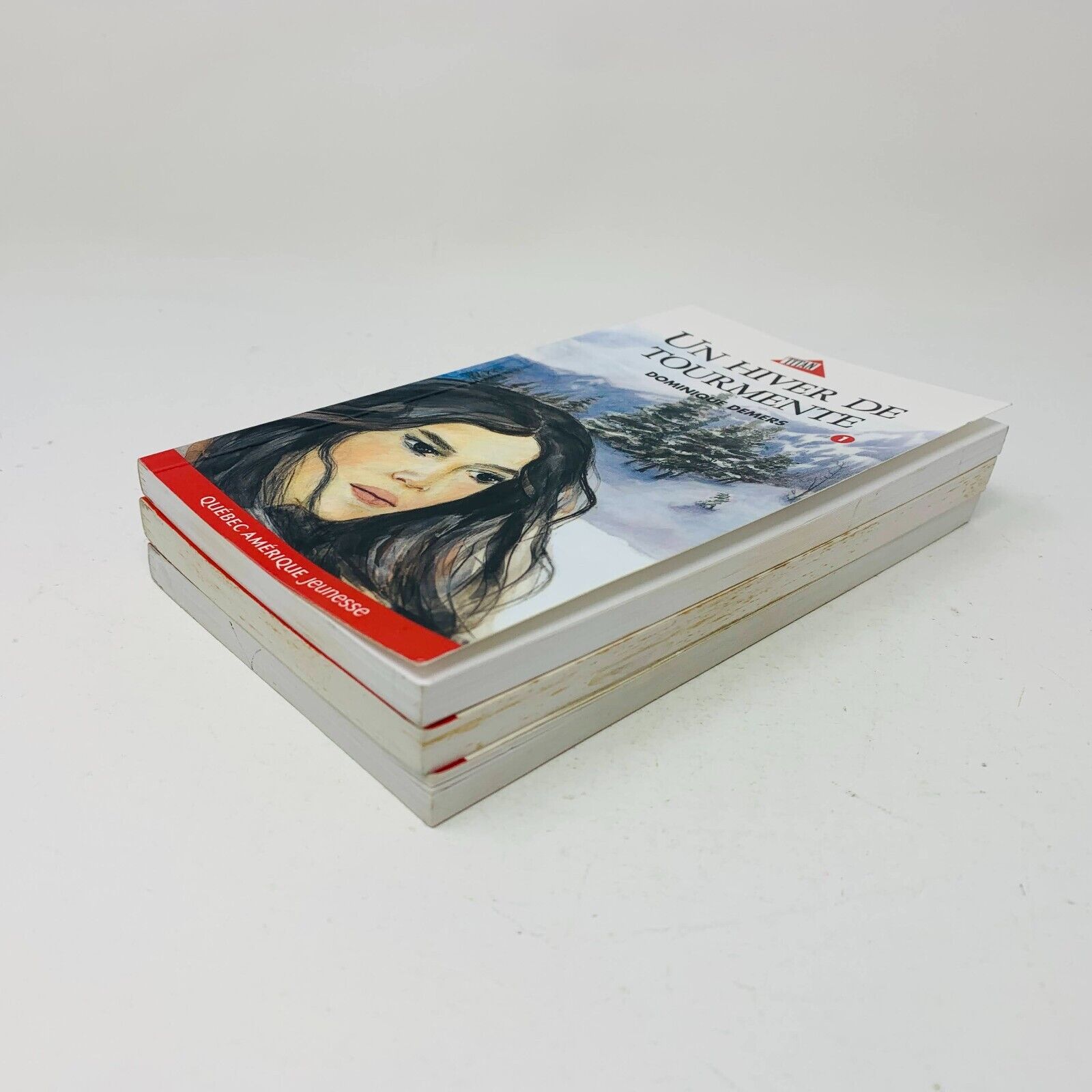 3x Marie-Tempête Série Complète Titan Jeunesse Dominique Demers Lot 3 Livres 90s