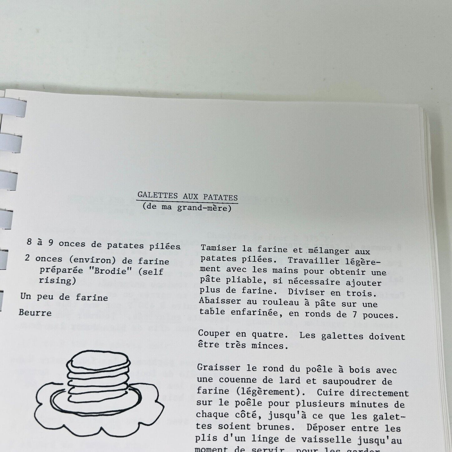1982 Les Pionniers Vous Suggèrent Livre Recettes Cuisine Téléphone d'Amérique