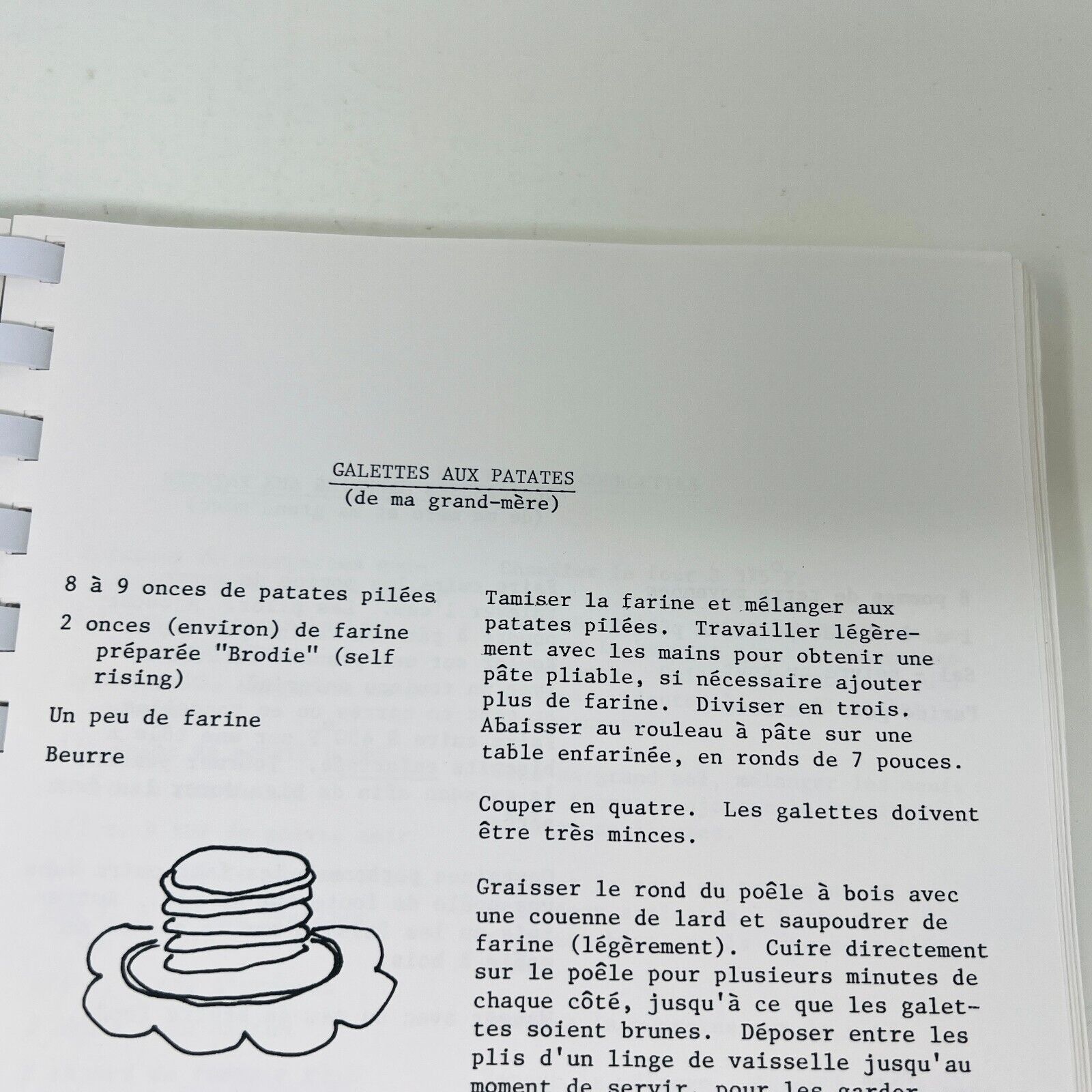 1982 Les Pionniers Vous Suggèrent Livre Recettes Cuisine Téléphone d'Amérique
