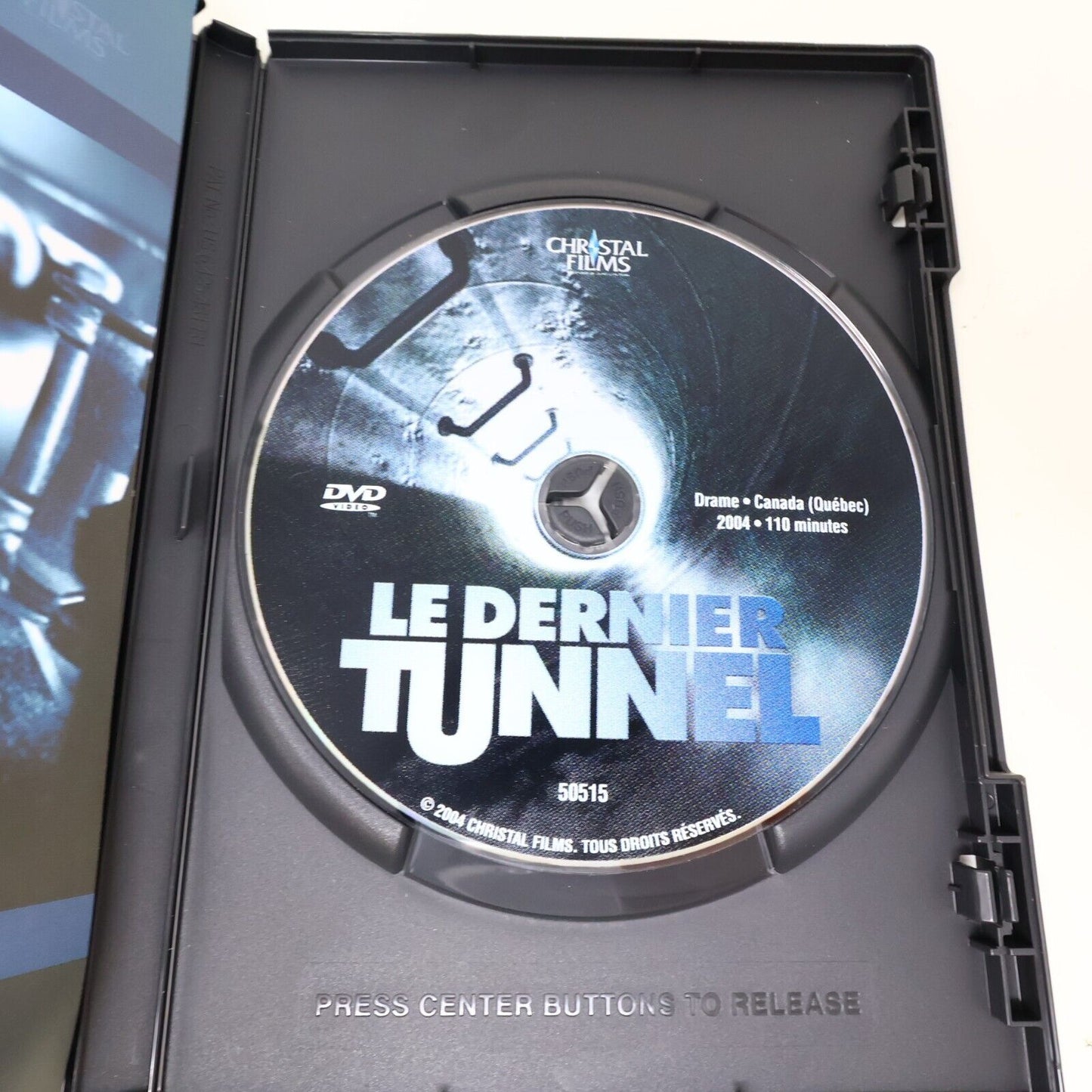 Le Dernier Tunnel DVD Michel Côté Jean Lapointe Érik Canuel Testé NTSC 2004 16:9