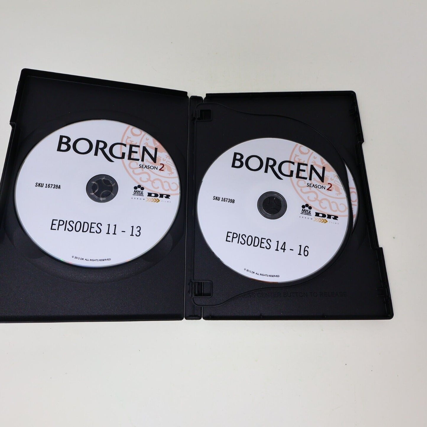 Borgen Season 2 DVD Tested NTSC Region 1 Danish with English Subtitles MHZ 2013