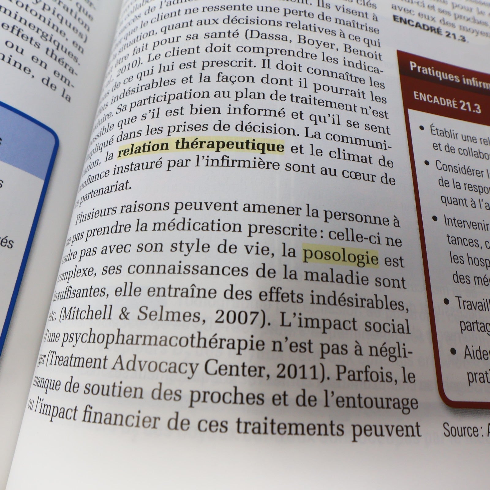 Soins Infirmiers Santé Mentale et Psychiatrie Fortinash/Worret 2016 HC Éducation