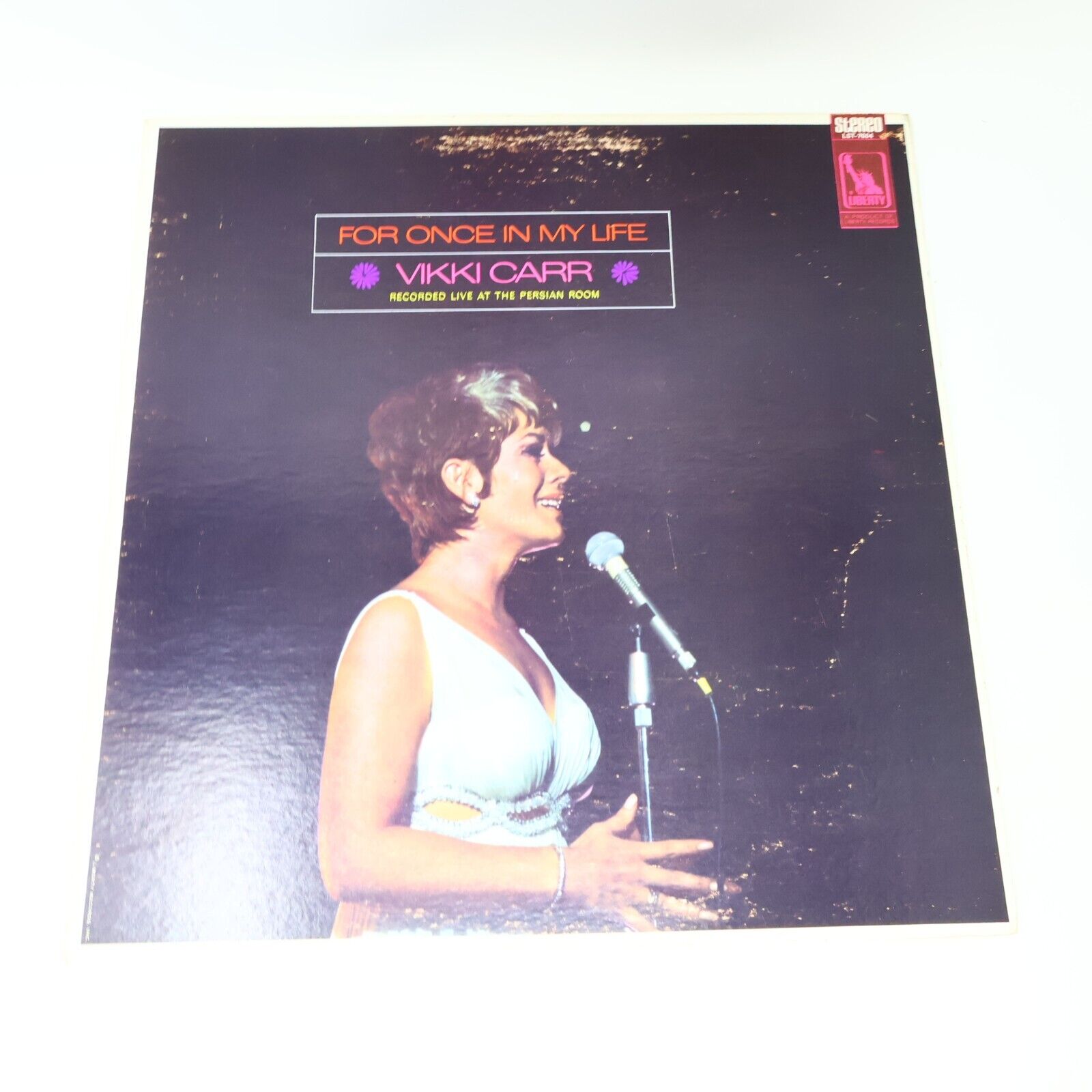 Vikki Carr For Once In My Life + Nashville By Carr Lot of 2 LPs Vinyl Records