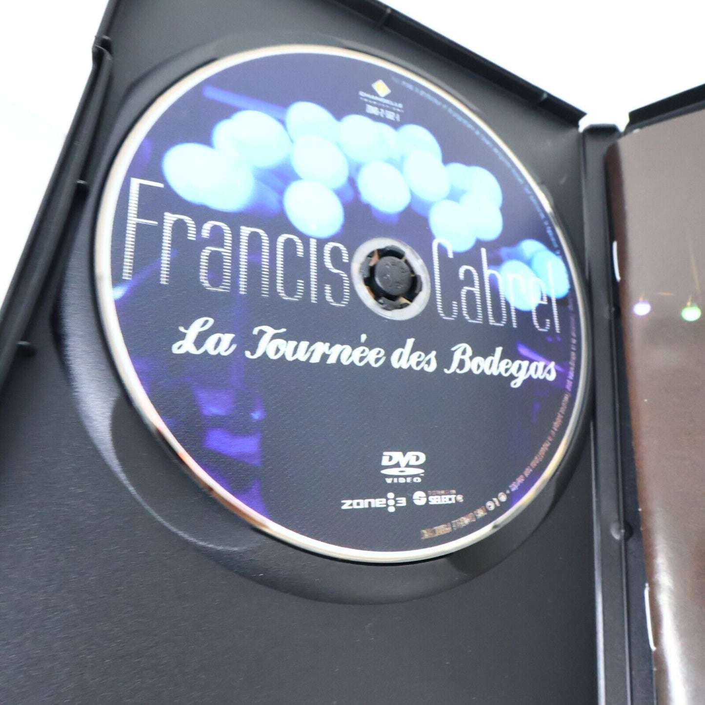 Francis Cabrel La Tournée des Roses et des Orties / Bodegas Lot 2 DVD NTSC Testé