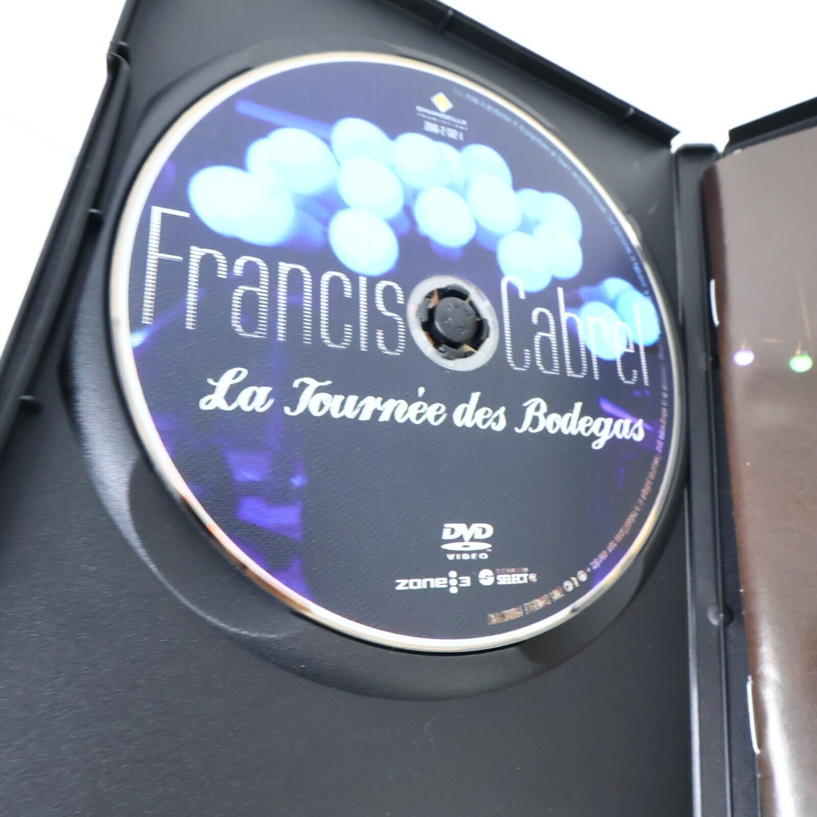 Francis Cabrel La Tournée des Roses et des Orties / Bodegas Lot 2 DVD NTSC Testé