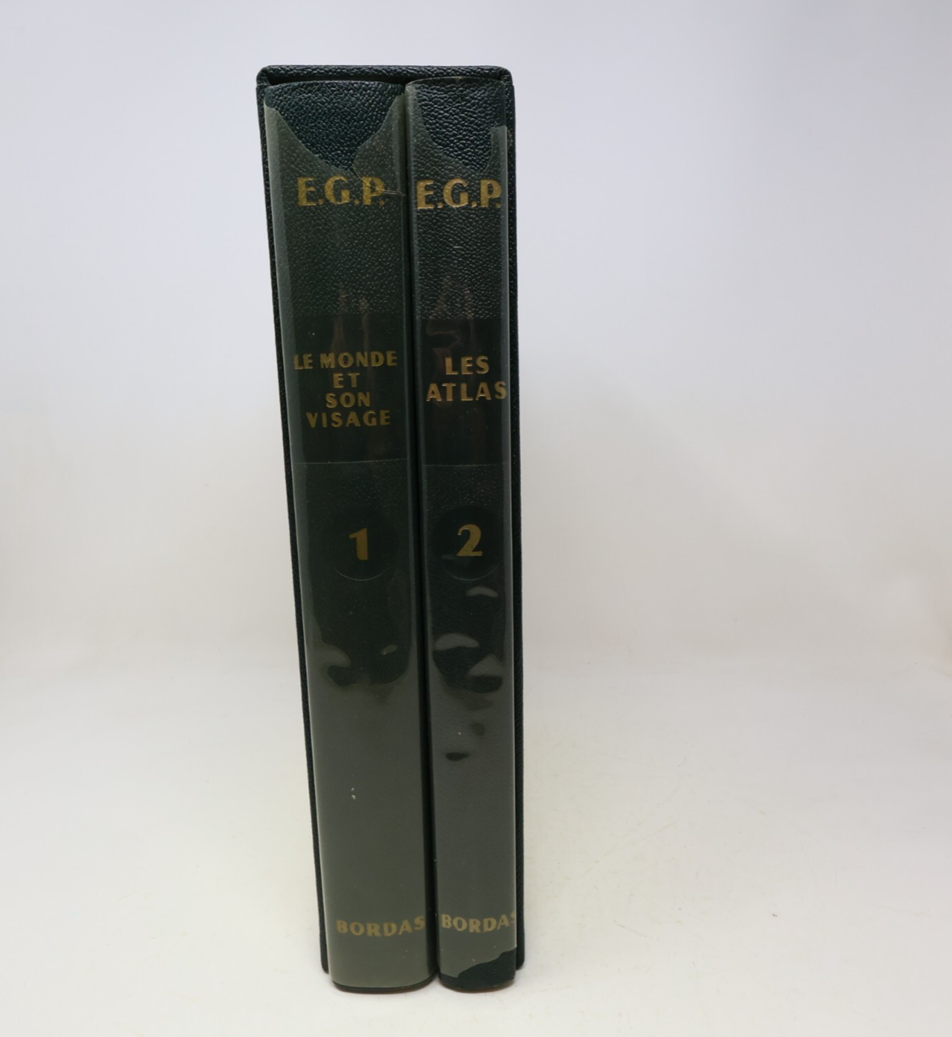 Encyclopédie Géographique Permanente Le Monde et son Visage / Atlas 1962 Bordas