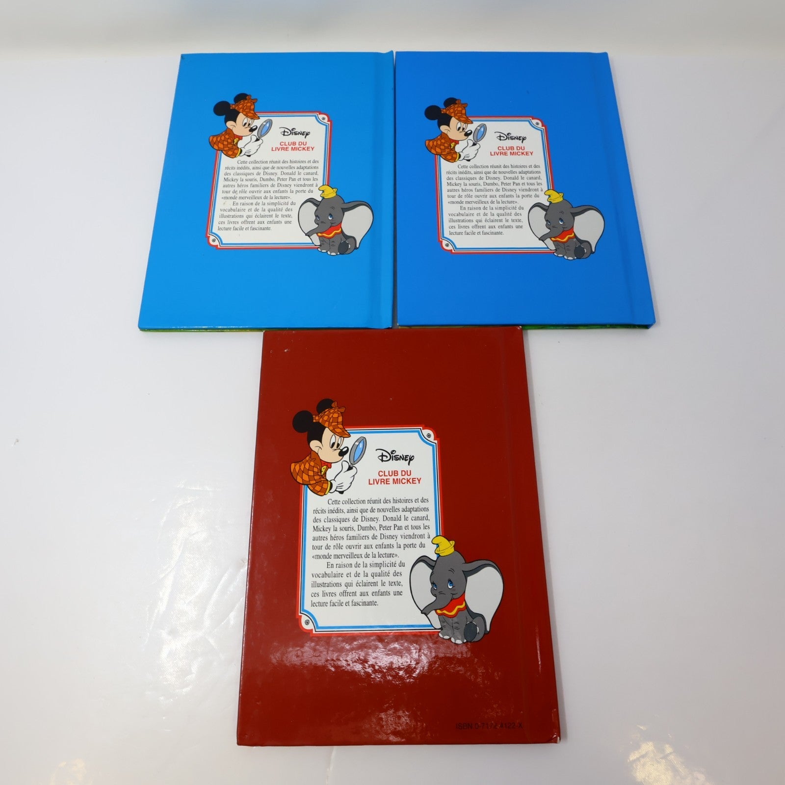 Mickey Club du Livre Lot 15 Livres Le Livre de la Jungle/Bambi Grolier Enfants