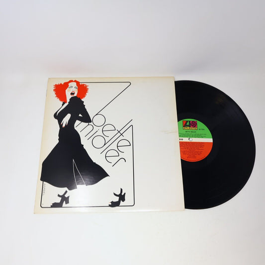 Bette Midler Self Titled LP Record Vinyl SD 7270 Atlantic Canada Poster Included