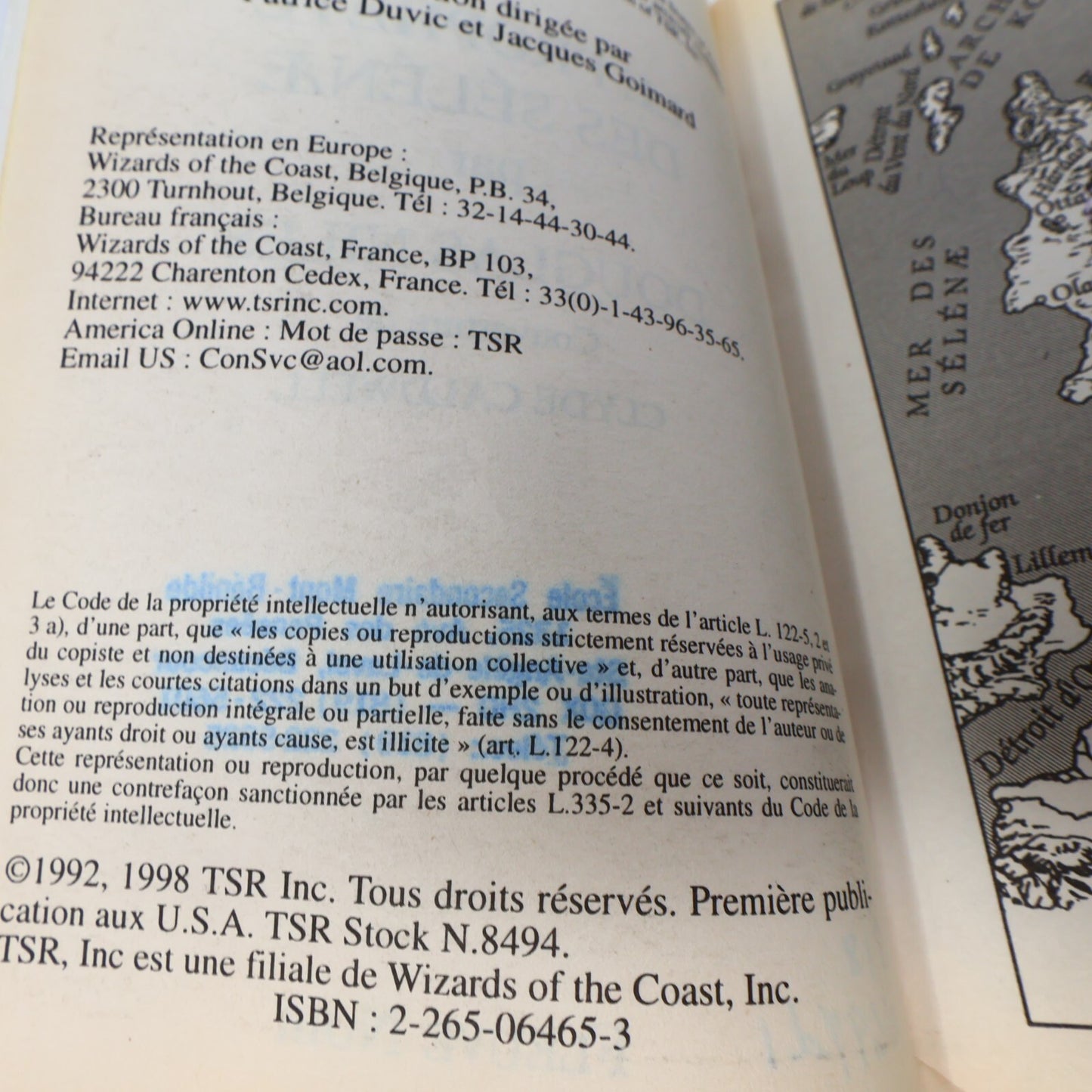 1998 Le Prophète des Sélénae Douglas Niles Royaumes Oubliés Fleuve Noir Français