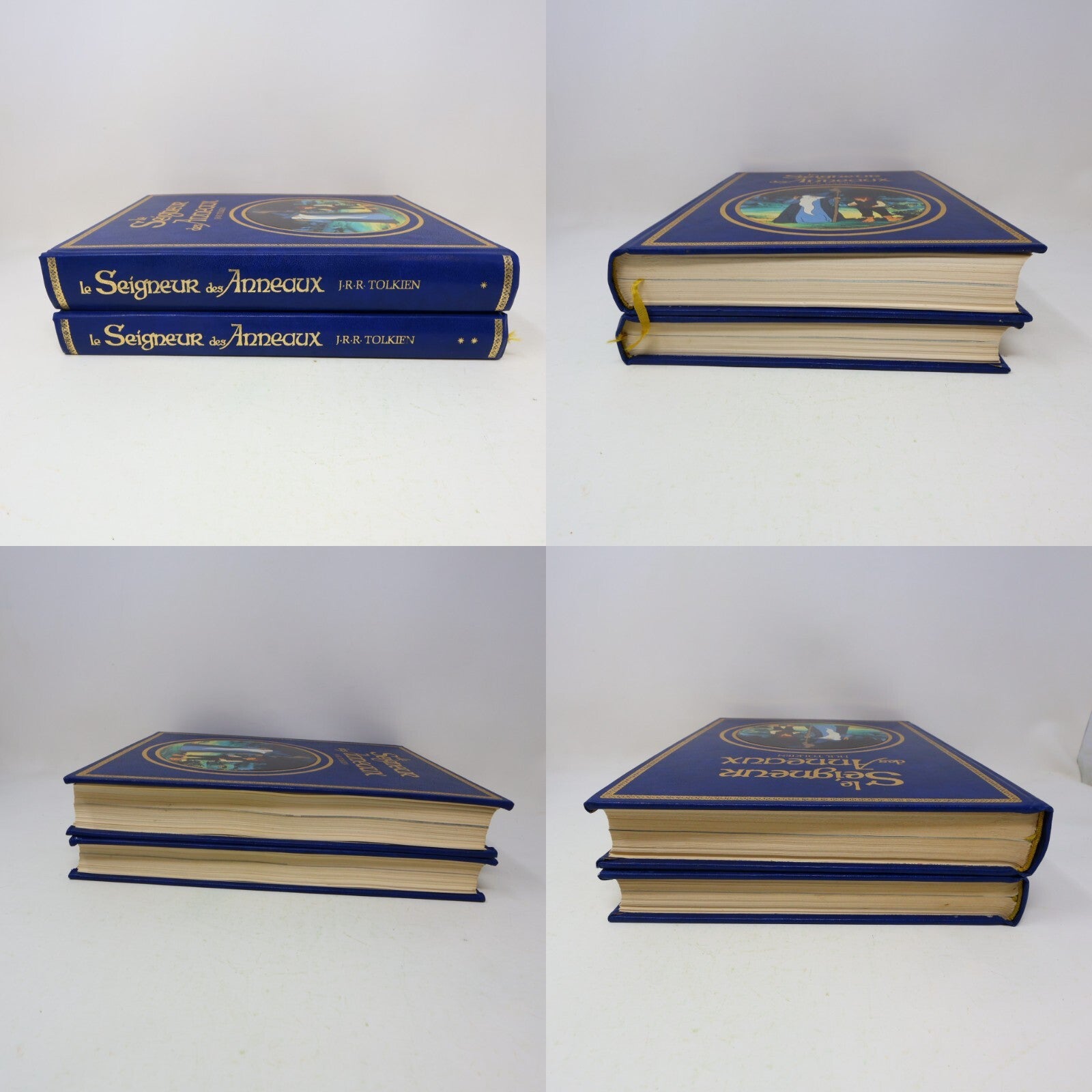 Le Seigneur des Anneaux #1-2 Lot 2 Livres J.R.R. Tolkien 1980 Famot Complète 80s