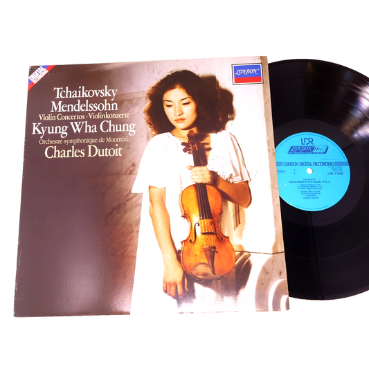 Kyung Wha Chung Violin Concertos Tchaikovsky/Mendelsson Record Vinyl LDR 71058