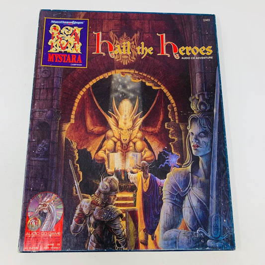 Empty Box Replacement Part for AD&D Mystara Campaign Hail the Heroes 2502 1994