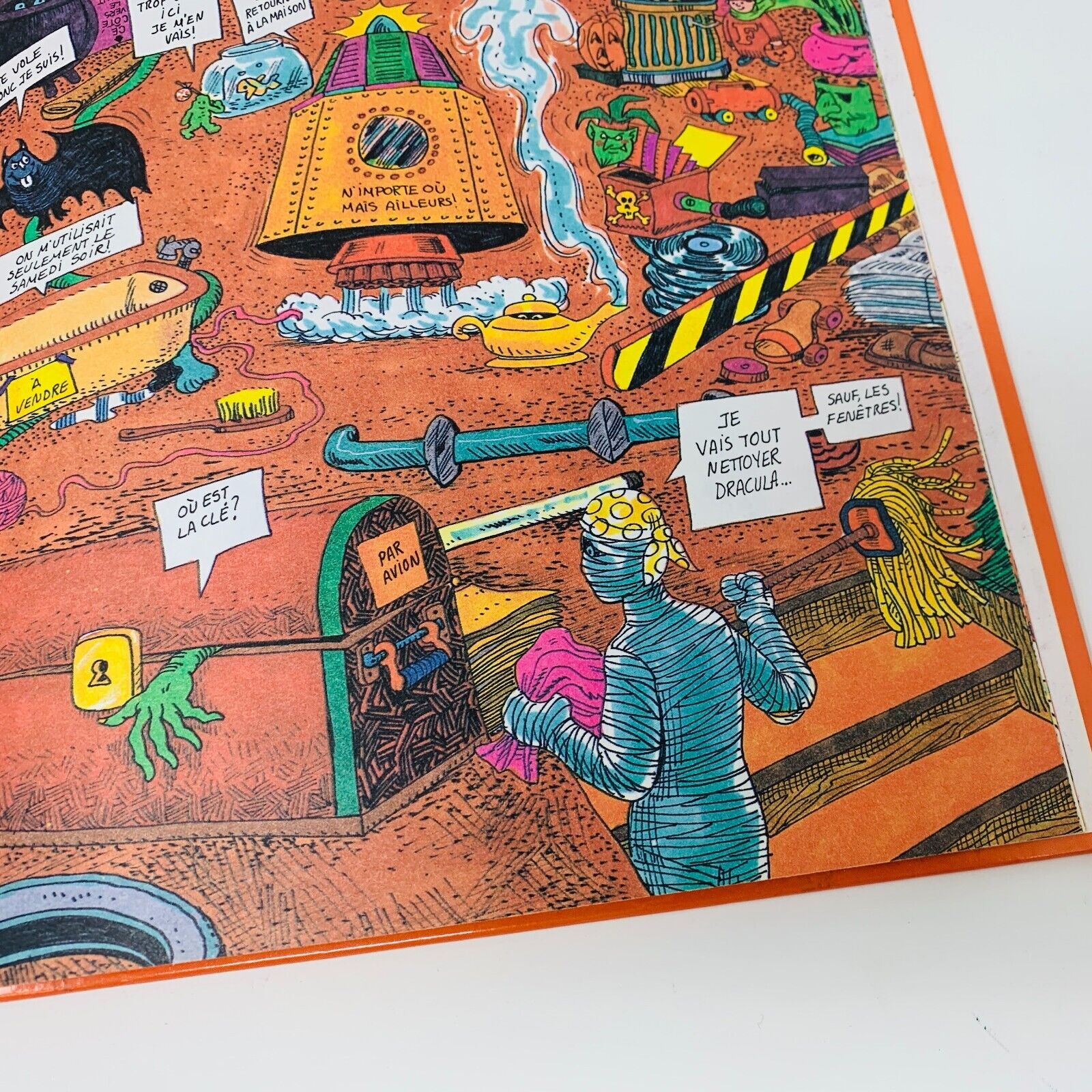 1991 Cherche François et Lise dans la Maison Hantée Tallarico Livre Halloween