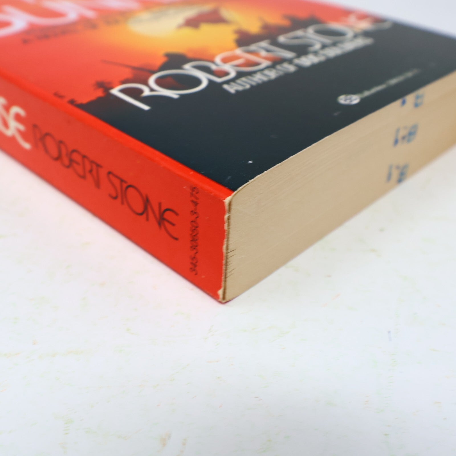 1982 A Flag For Sunrise Robert Stone Ballantine Thriller Paperback Book 80s PB