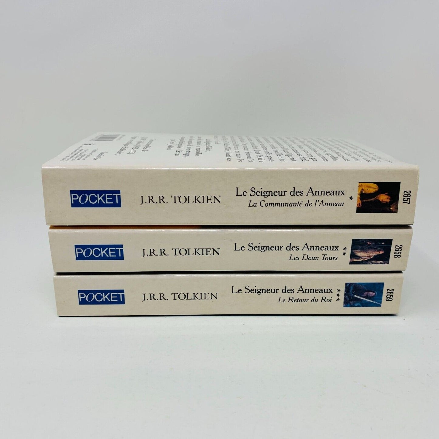 Coffret Le Seigneur des Anneaux Pocket J.R.R. Tolkien French Série Complète 2002