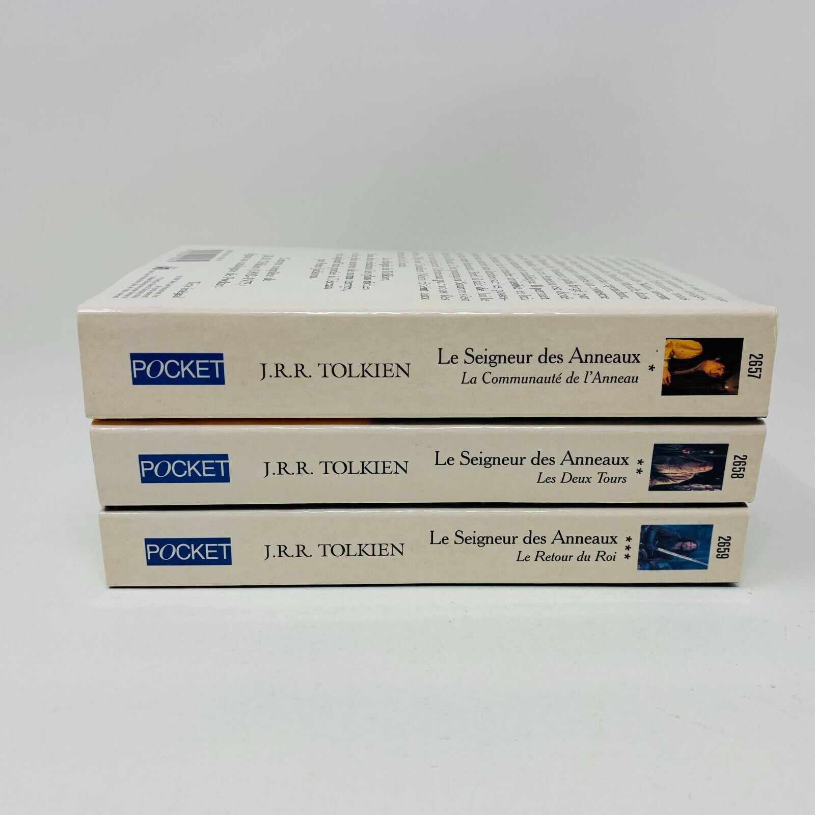 Coffret Le Seigneur des Anneaux Pocket J.R.R. Tolkien French Série Complète 2002