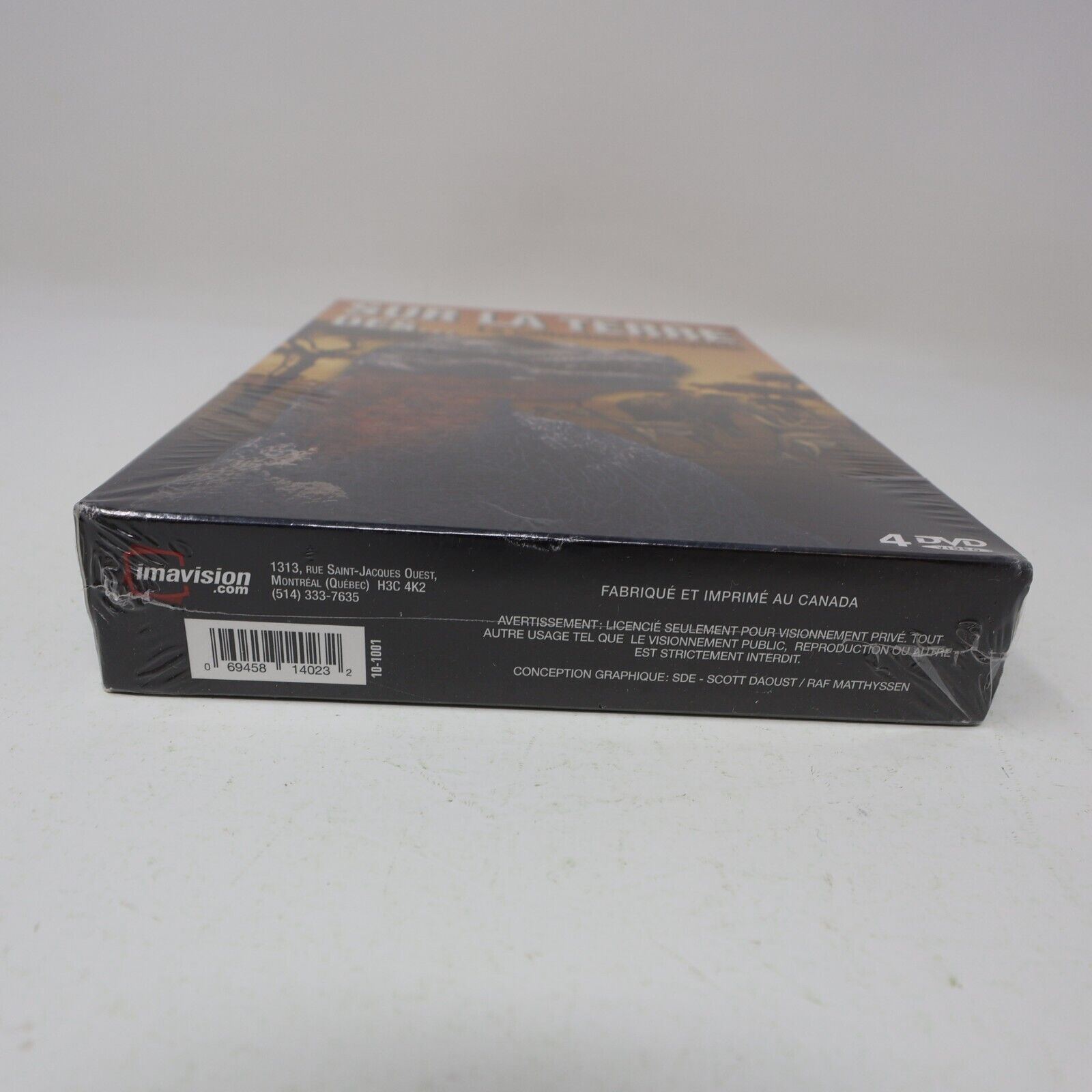 Sur La Terre Des Dinosaures La Collection Complète DVD NTSC Français Scellé