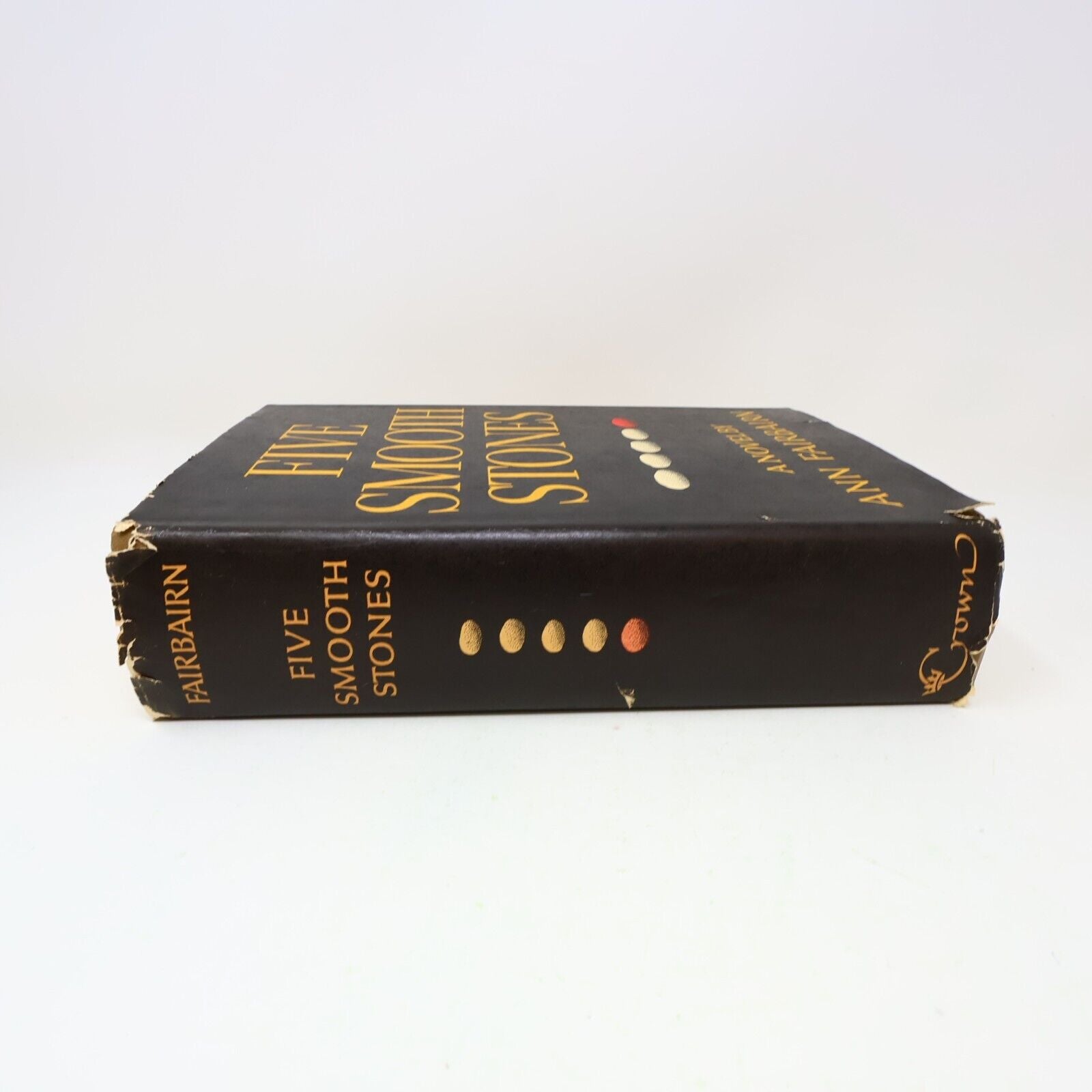 1966 Five Smooth Stones by Ann Fairbairn Hardcover HC Crown Fiction Civil rights