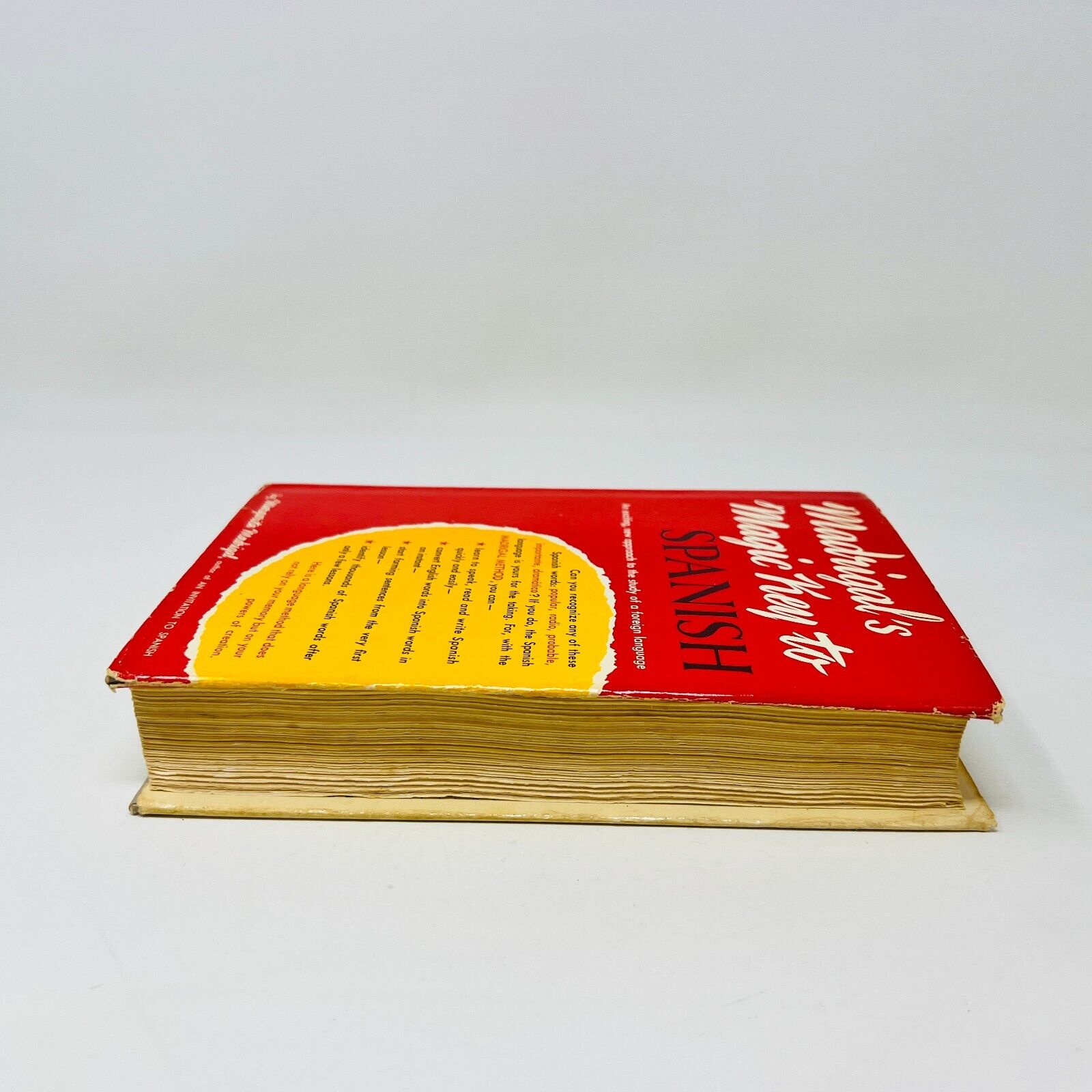 1953 Margarita Madrigal's Magic Key to Spanish Illustrations by Andy Wahrol HC