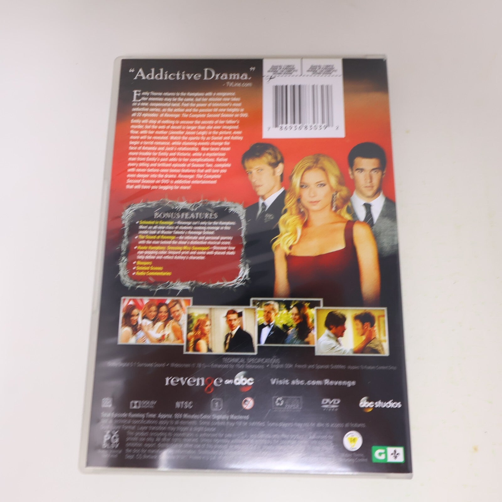 Revenge Seasons #1-4 Complete Series DVD Abc Tested Emily VanCamp NTSC Region 1