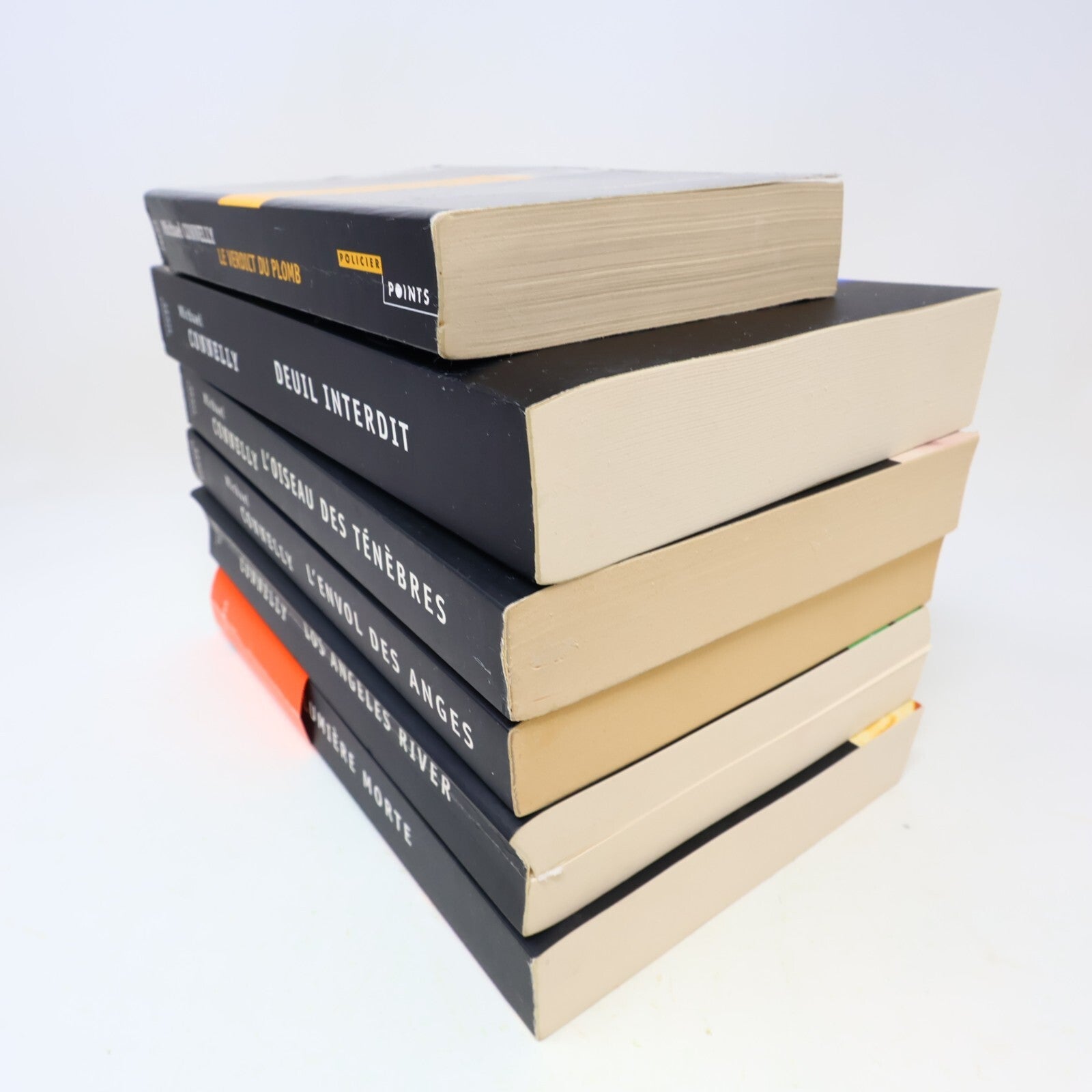 Michael Connelly Lot 6 Livres Deuil Interdit/Los Angeles River/Lumière Morte PB