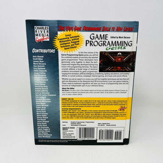 2000 Game Programming Gems With CD Hardcover by Mark DeLoura Charles River Media