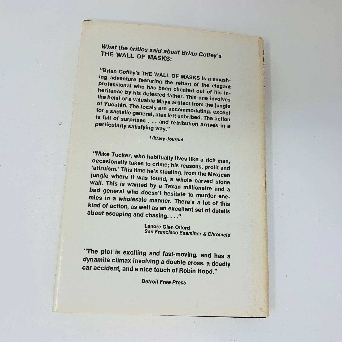 1977 The Face of Fear Hardcover DJ Book Club Edition Brian Coffey (Dean Koontz)