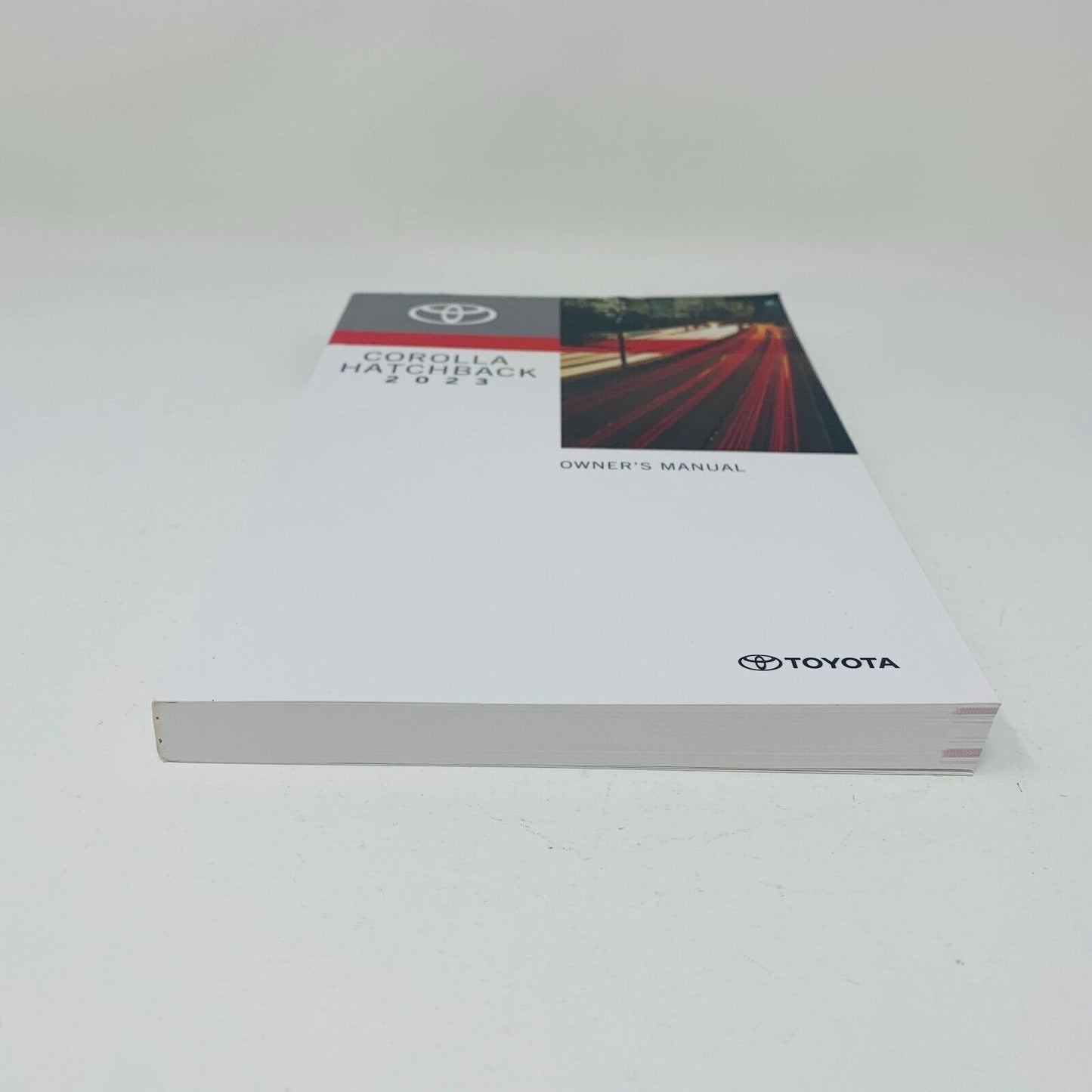 Corolla Hatchback 2023 Owner's Manual by Toyota PB Car Instructions 01999-12S00