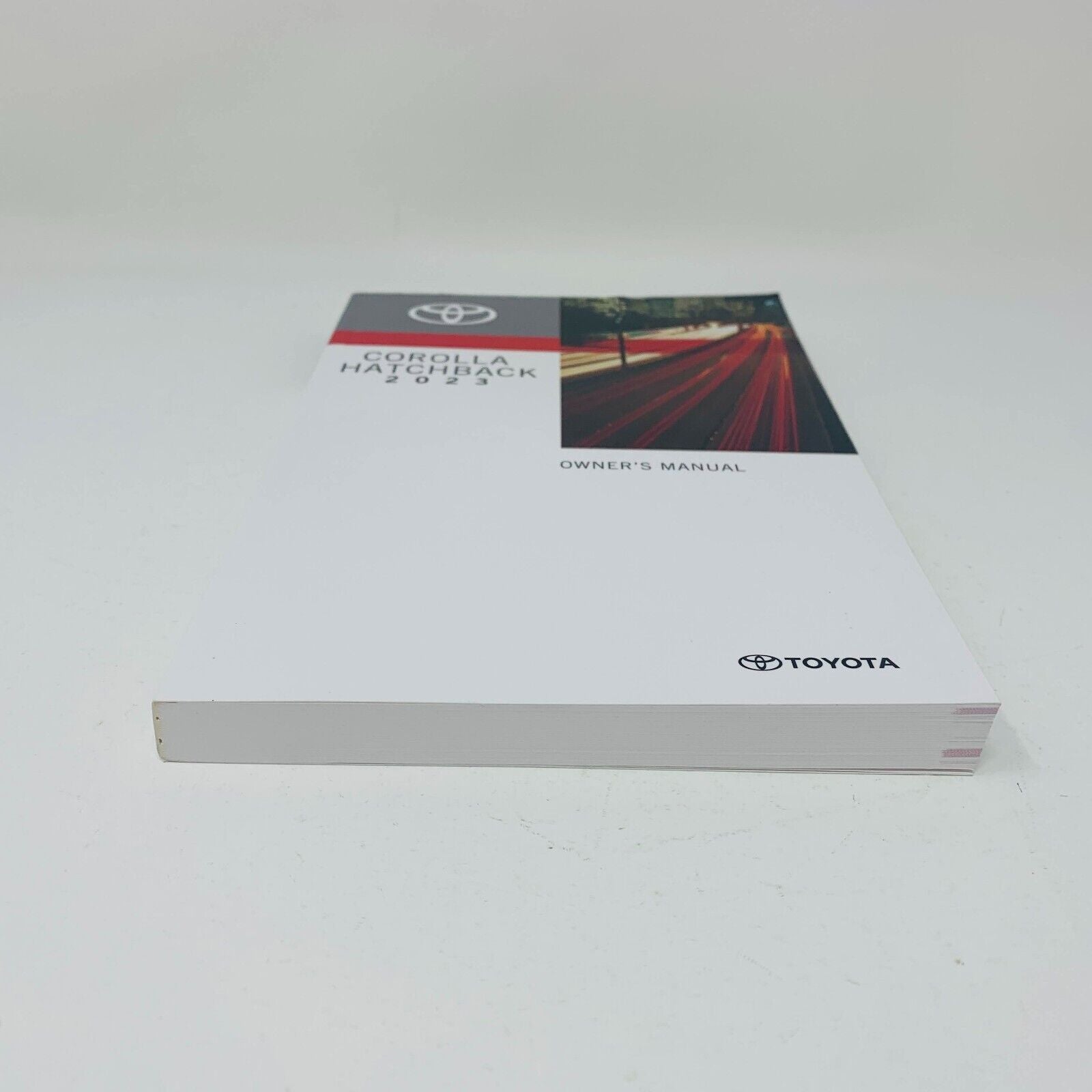 Corolla Hatchback 2023 Owner's Manual by Toyota PB Car Instructions 01999-12S00