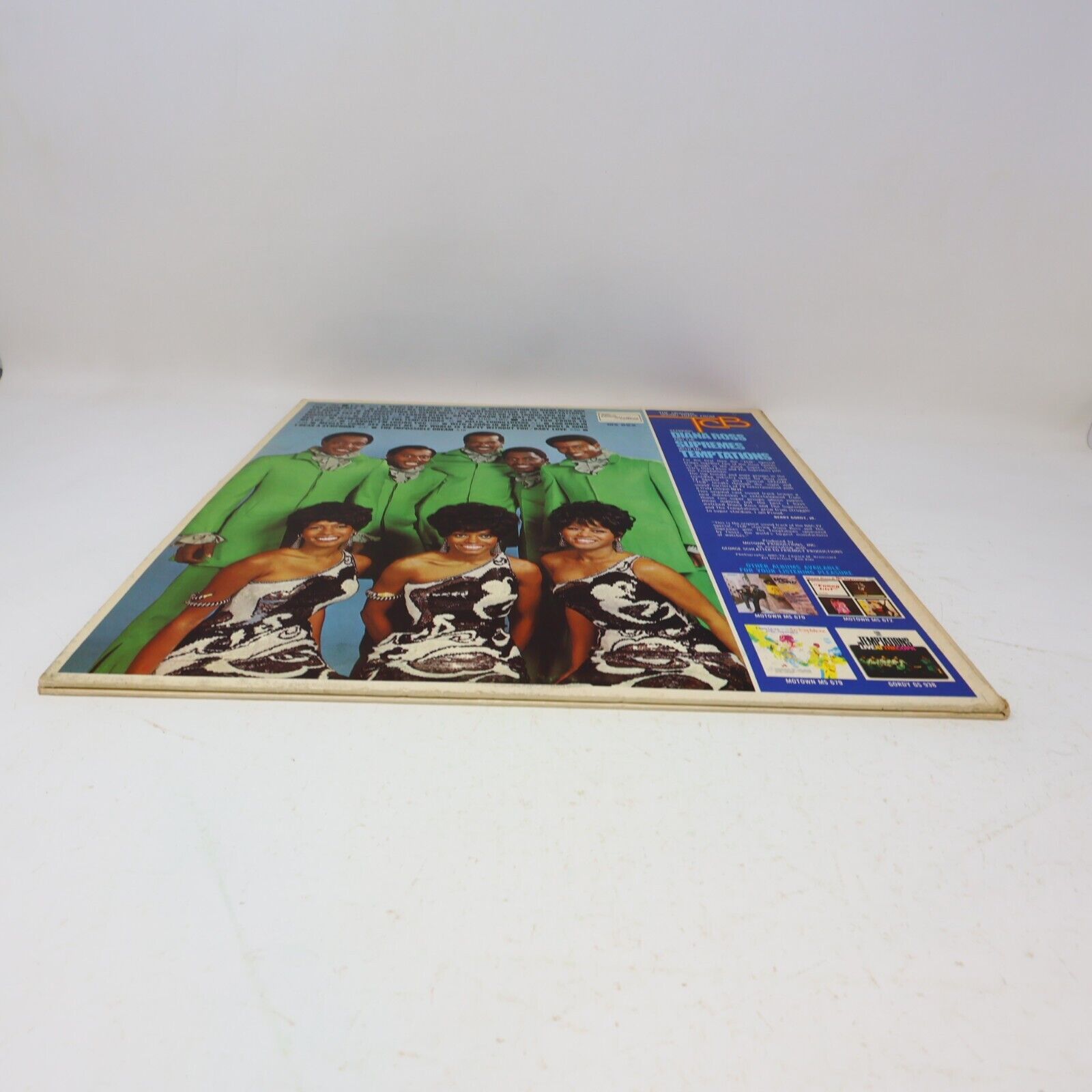 The Original Soundtrack From TCB Diana Ross Supremes Temptations LP Record 1968