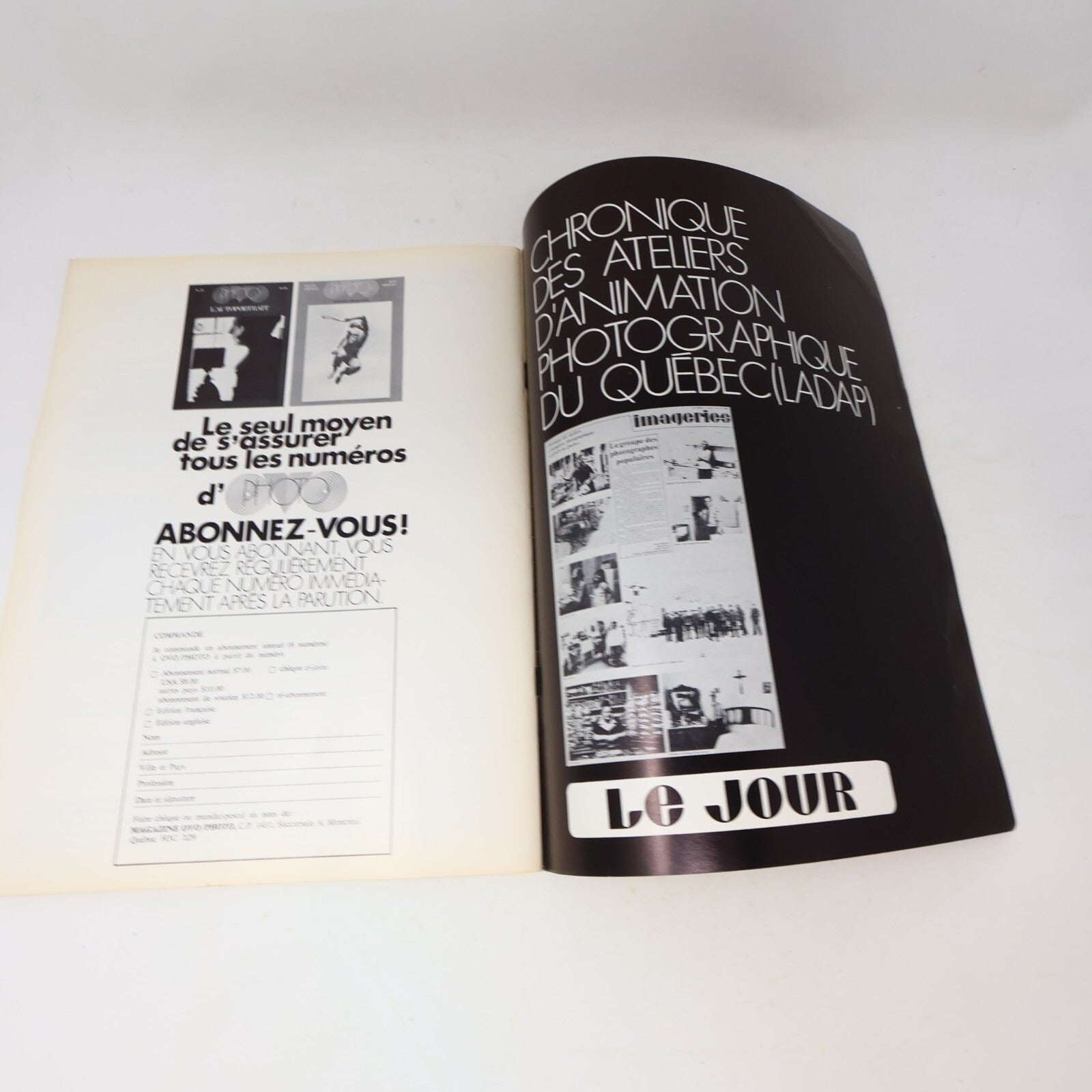 Ovo Photo #20-21 Walker Evans Disraëli Alain Chagnon Art Photographie Québec Lot