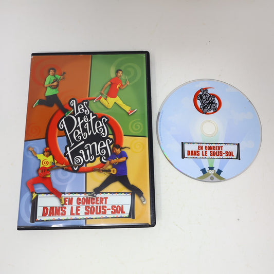 Les Petites Tounes en Concert dans le Sous-Sol DVD Spectacle Enfants Musique
