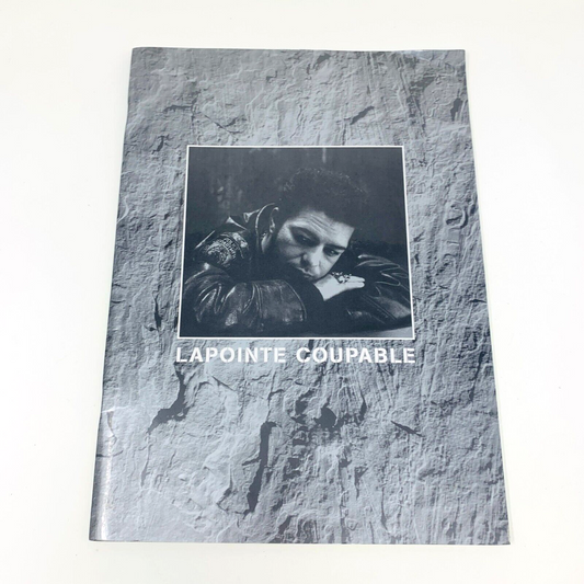 2006 Coupable Éric Lapointe Partitions Songbook Piano Guitar Français Québec