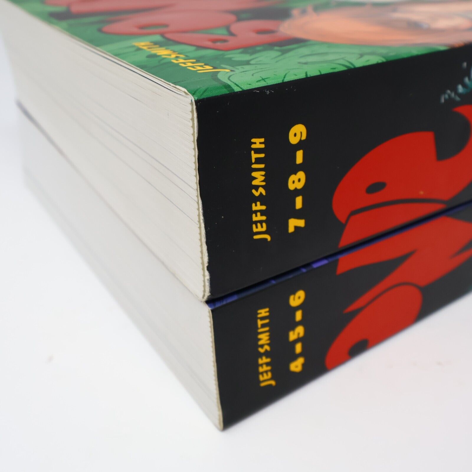 Lot 2 Livres Bone #4-9 Jeff Smith Omnibus Bande Dessinée BD La Suite Français PB