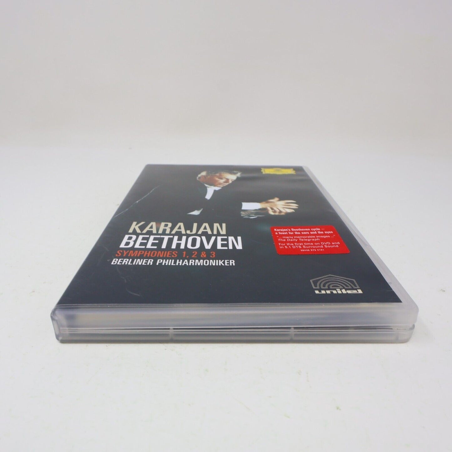 Herbert von Karajan Beethoven Symphonies #1-2-3 Berliner Philharmoniker DVD NTSC