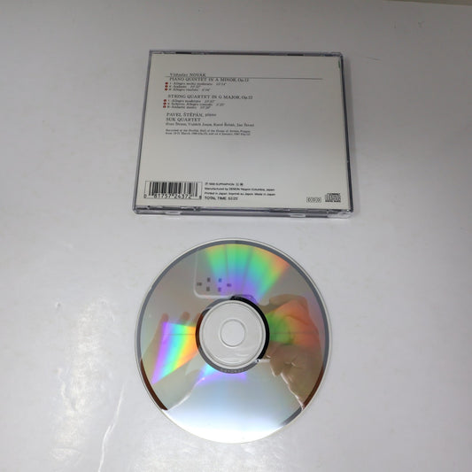 Viteslav Novak Piano Quintet Op 12/String Quartet Op 22 CD Pavel Stepan/Suk 1988