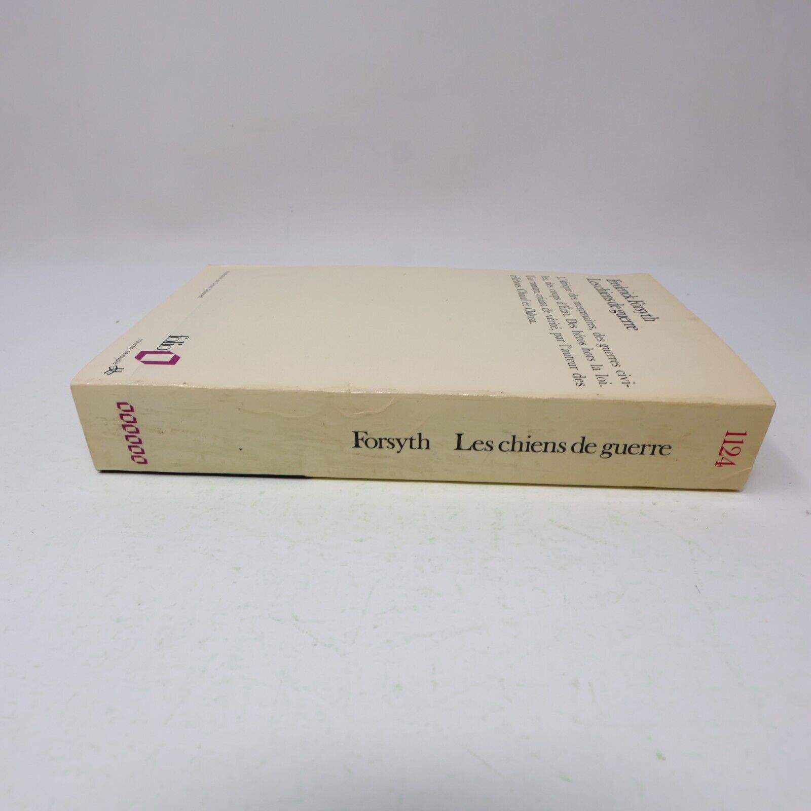 1975 Les Chiens de Guerre Frederick Forsyth Folio Gallimard Français Paperback