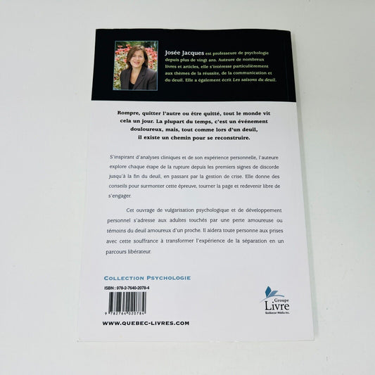 Le Deuil Amoureux de Josée Jacques Parcours Libérateur Québec-Livres en Français