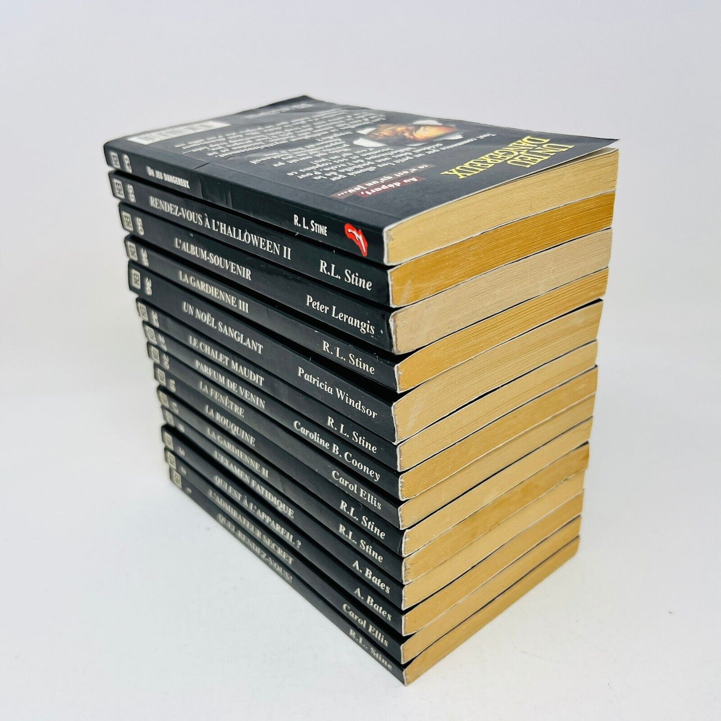 14x Frissons EH Lot Livres Quel Rendez-Vous!/Un Jeu Dangereux/La Rouquine Stine