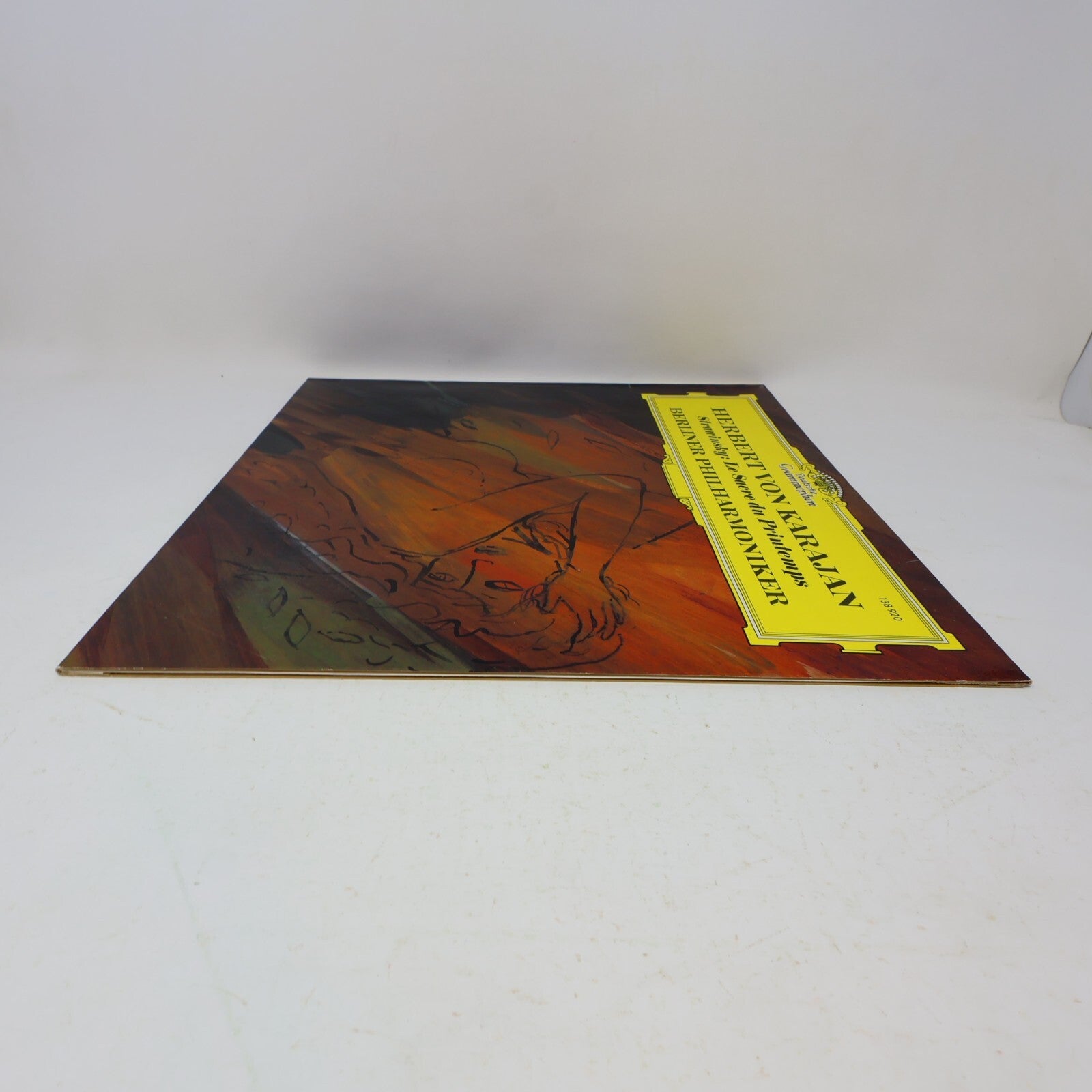 Herbert von Karajan Strawinsky Le Sacre du Printemps Berliner LP Record 138 920