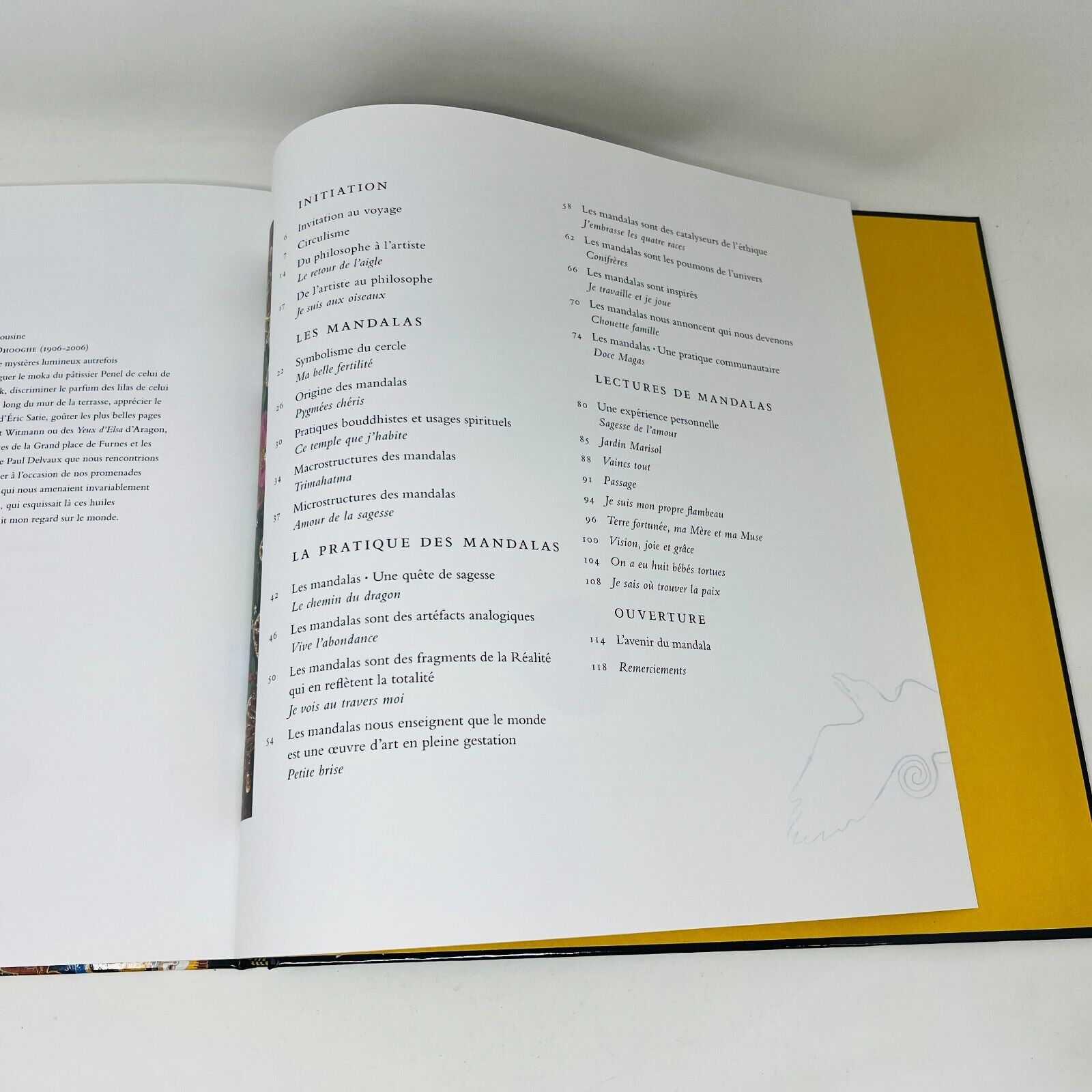 2006 Mandalas Oeuvre de Blanche Paquette Monographie d'Artiste Français Livre HC