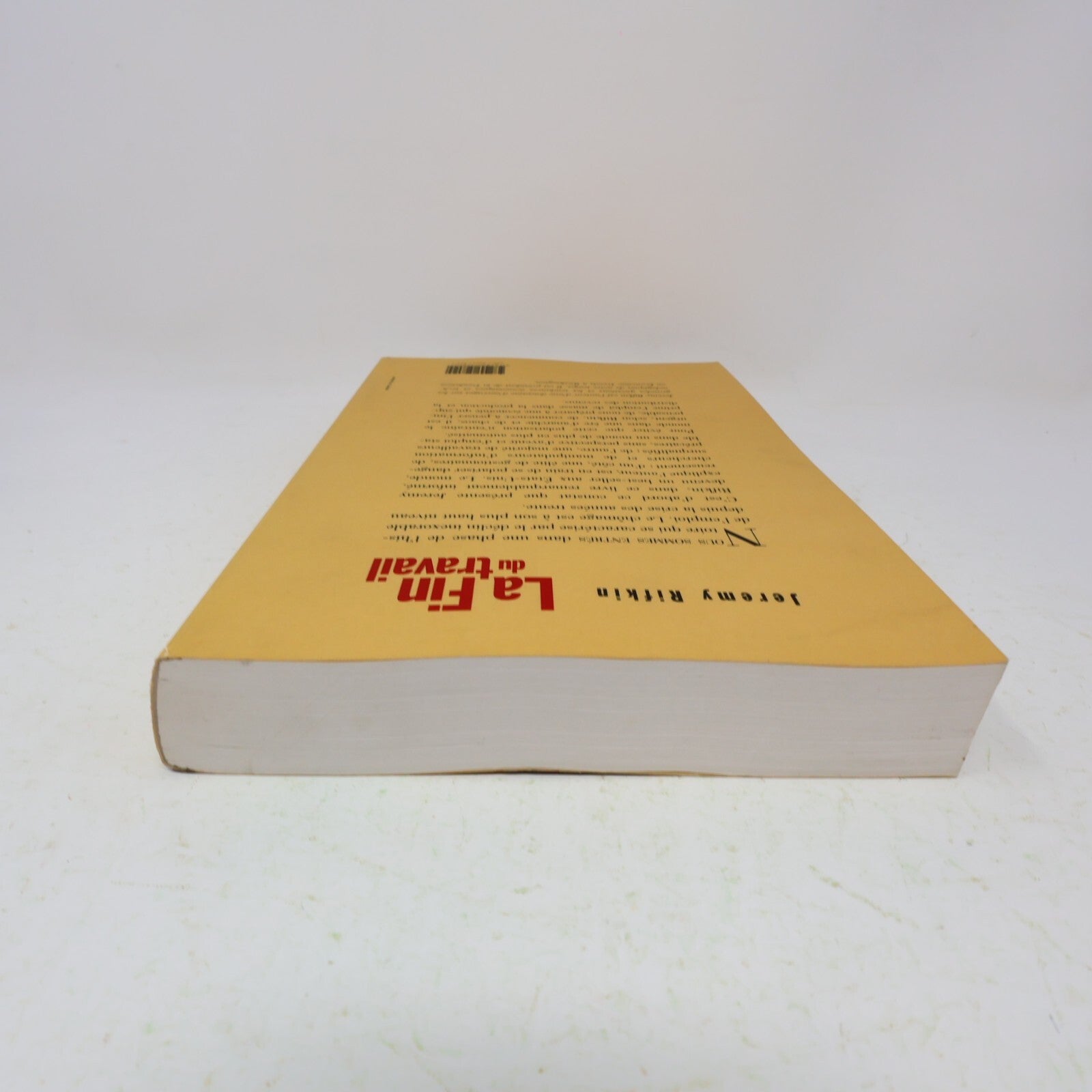 1996 La Fin du Travail Jeremy Rifkin Boréal Affaires Société Français Paperback