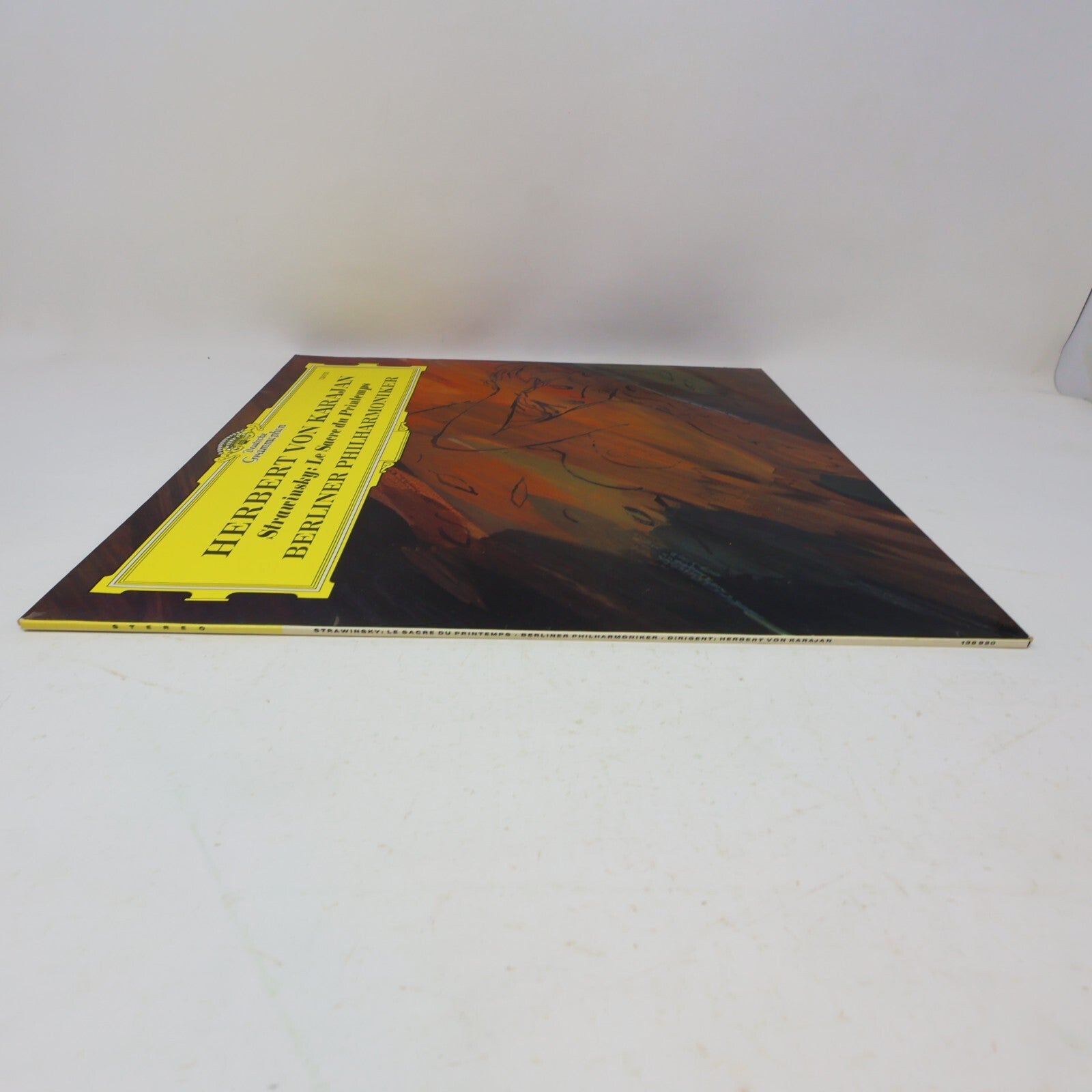 Herbert von Karajan Strawinsky Le Sacre du Printemps Berliner LP Record 138 920