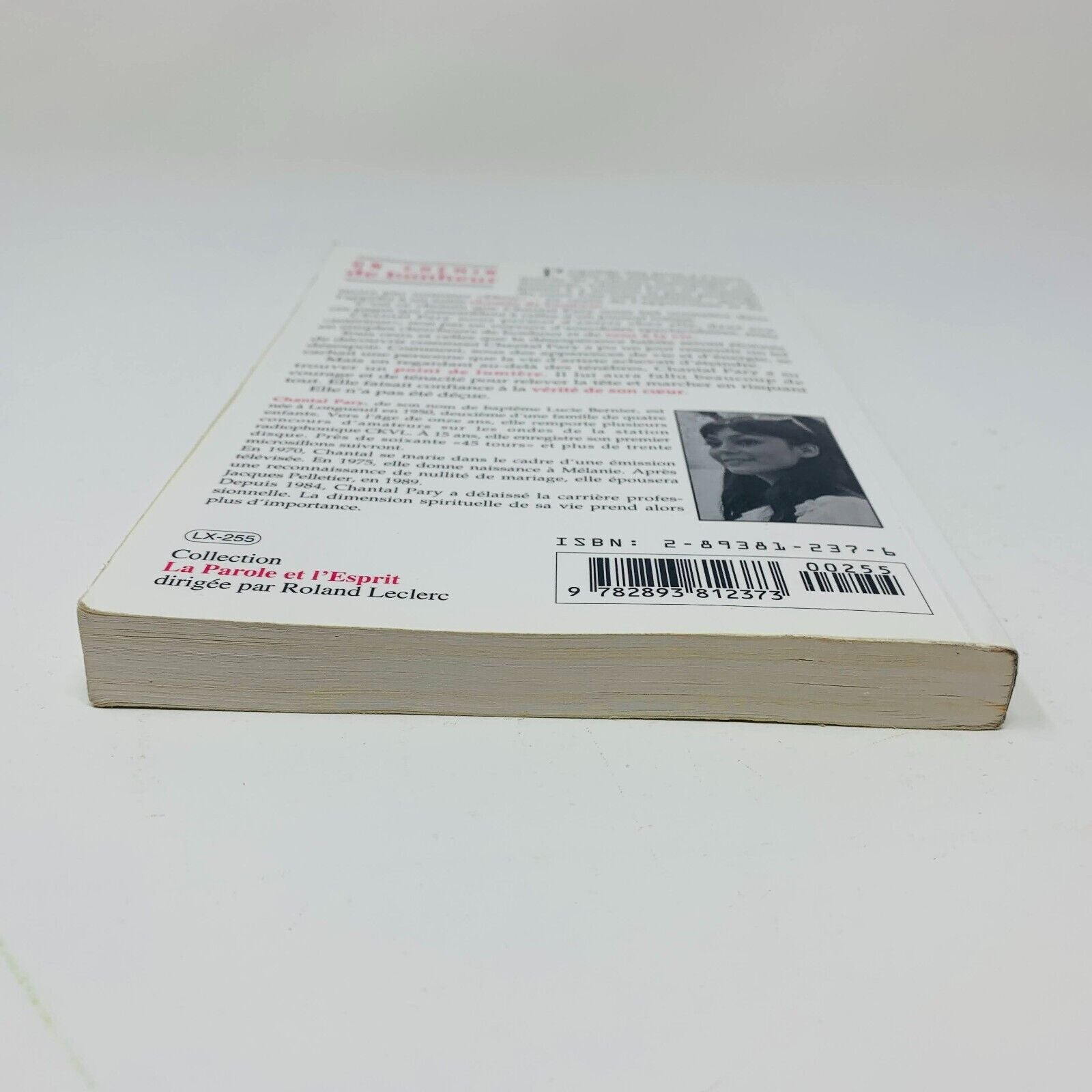 1994 Chantal Pary L'Histoire de ma Vie Livre Signé Éditions Logiques Biographie