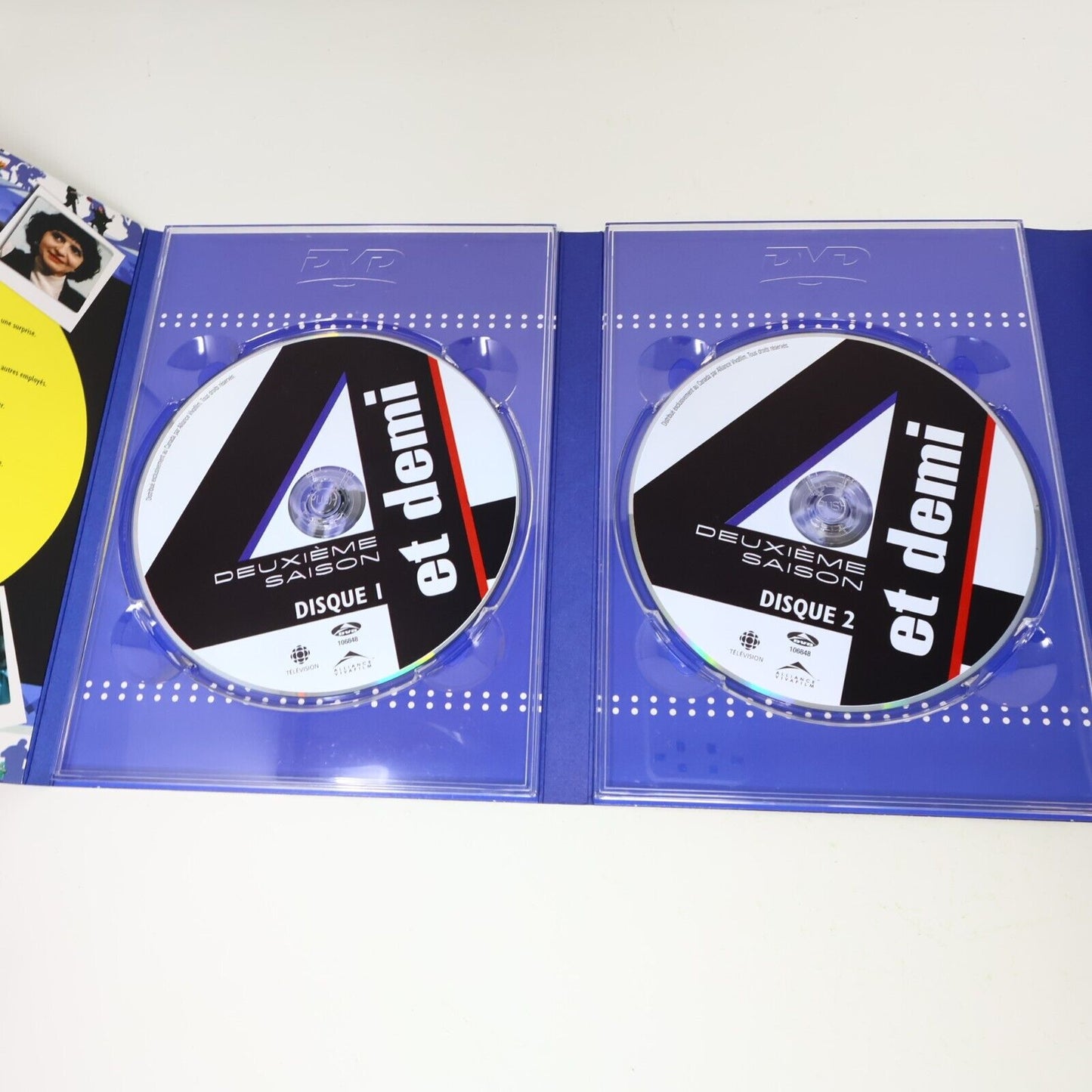 Lot 4 et Demi Saisons 1 & 2 DVD Testés Français Region 1 Télé Isabelle Brossard