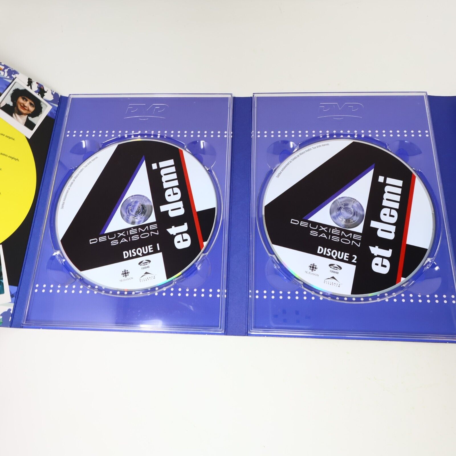 Lot 4 et Demi Saisons 1 & 2 DVD Testés Français Region 1 Télé Isabelle Brossard