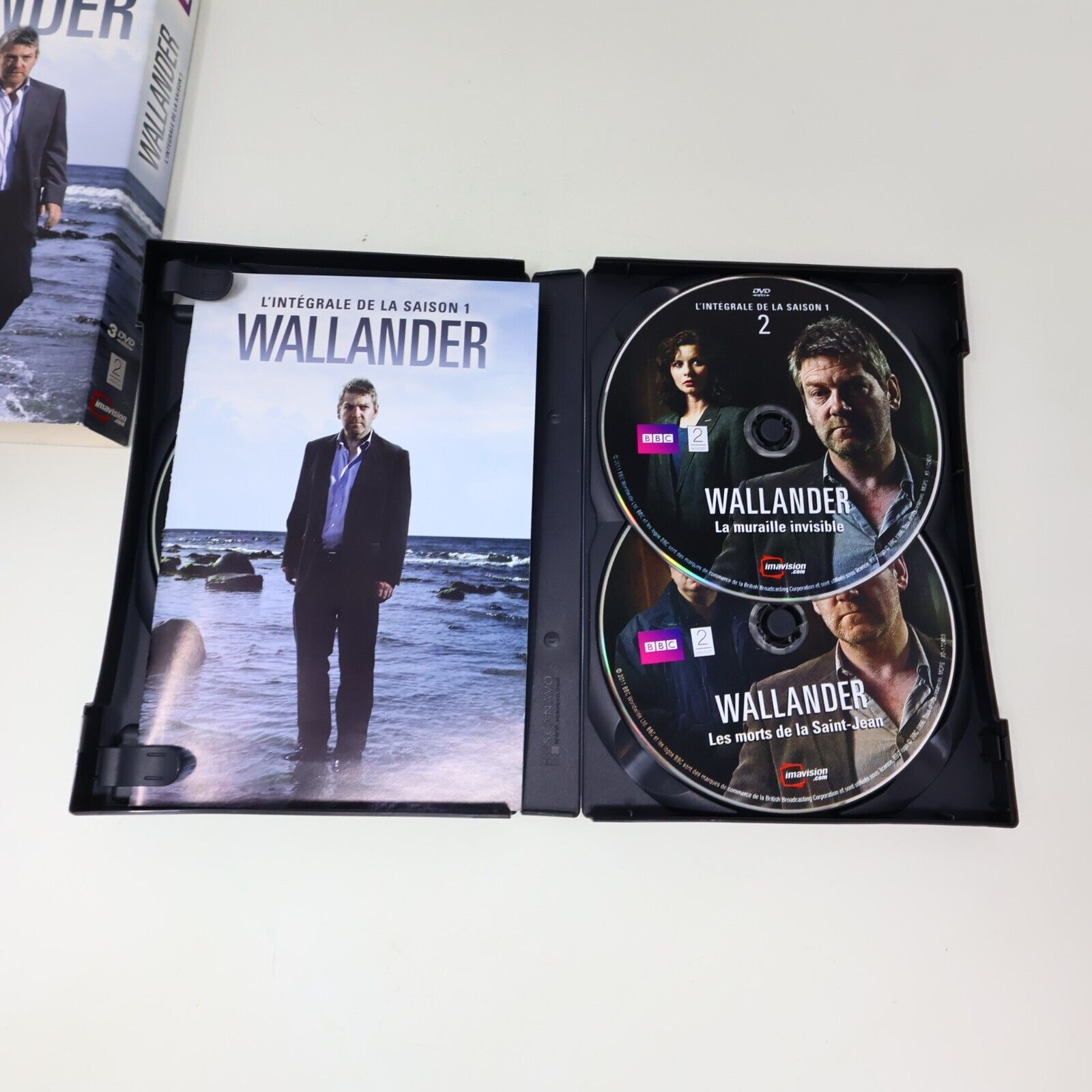 Wallander L'Intégrale de la Saison 1 DVD Testé Français NTSC Kenneth Branagh