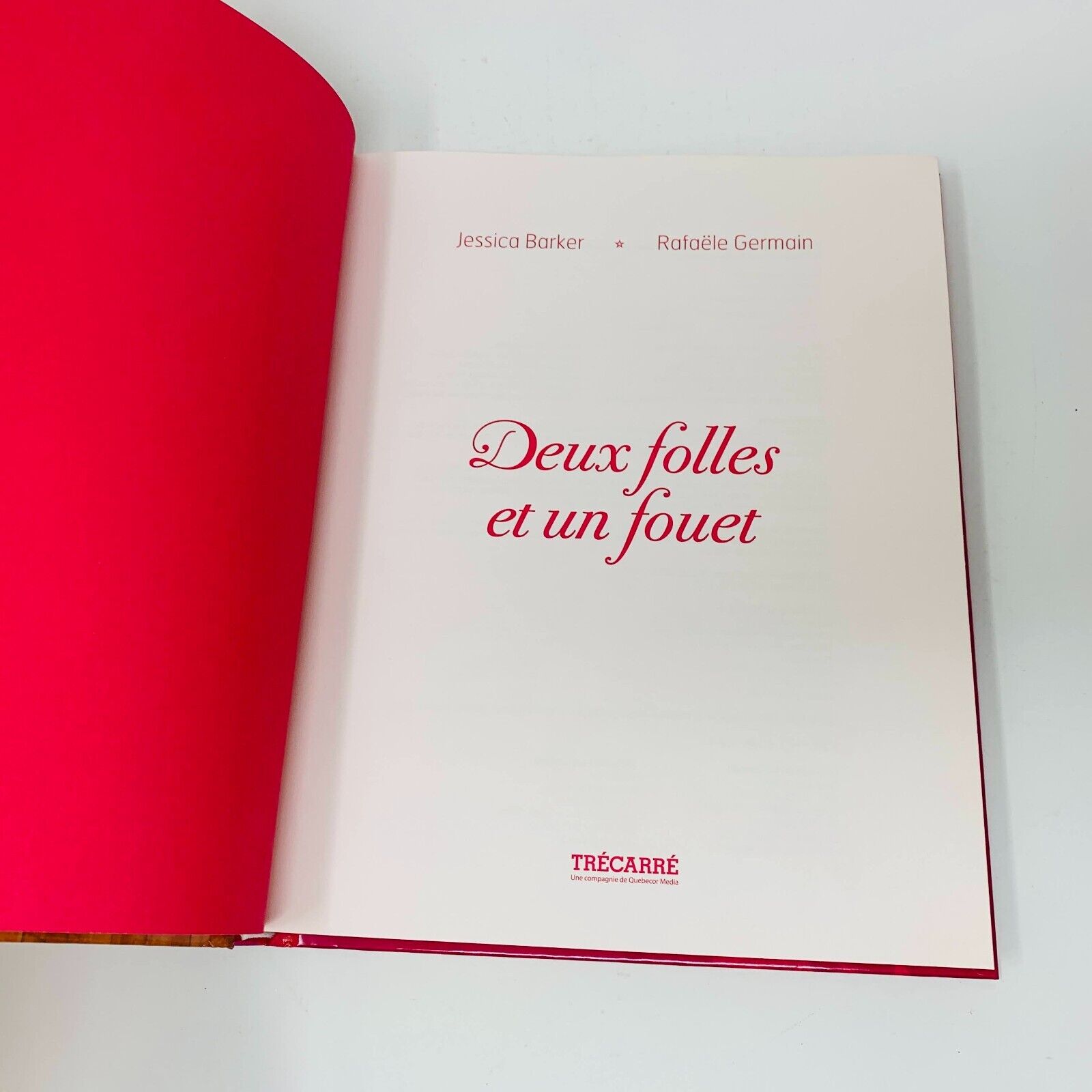 2010 Deux Folles et un Fouet Jessica Barker Raphaële Germain Livre de Recettes