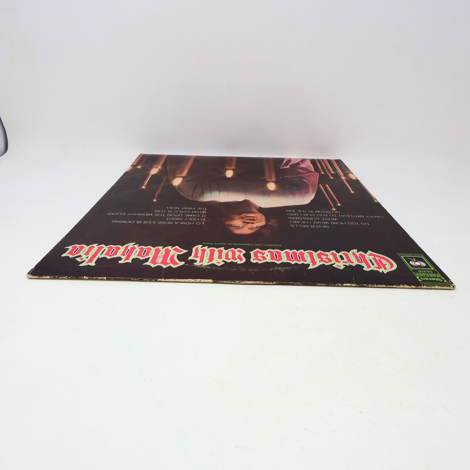 Christmas With Mahalia Jackson LP Record 1967 CS 9727 Marty Paich Silver Bells