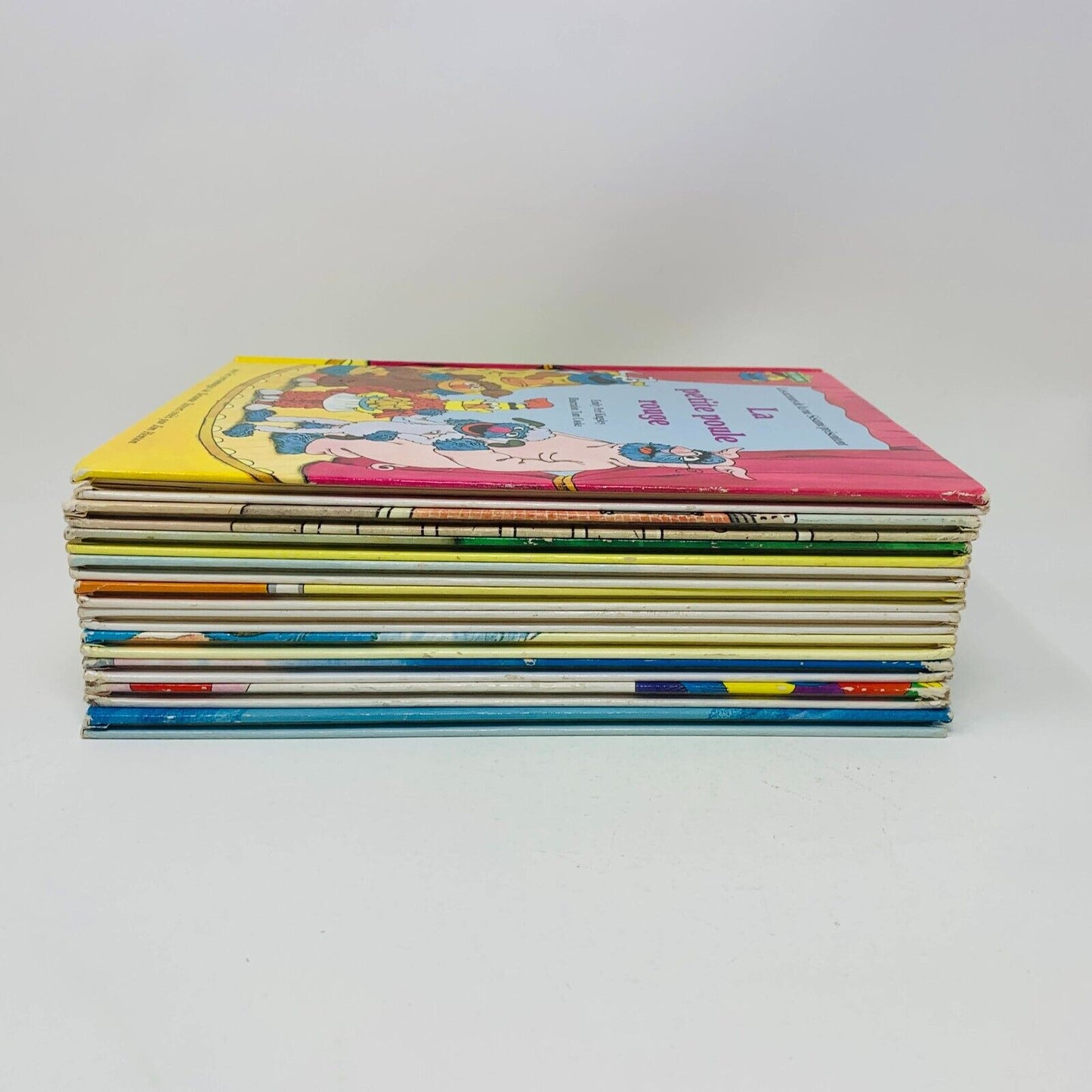 10x Club du Livre Rue Sesame Street Enfants Français French Children Lot 1980s
